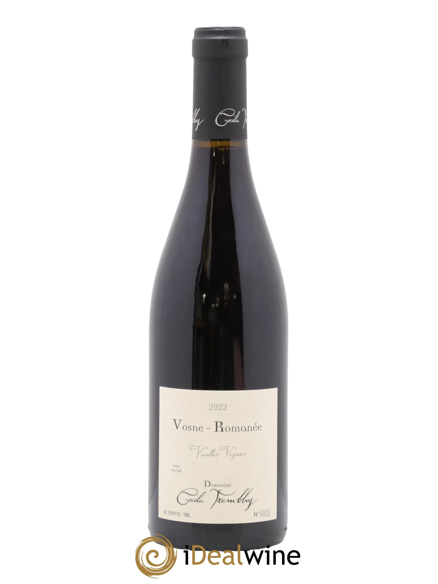 Vosne-Romanée Vieilles Vignes Cécile Tremblay 2022 - Lot of 1 bottle - 0