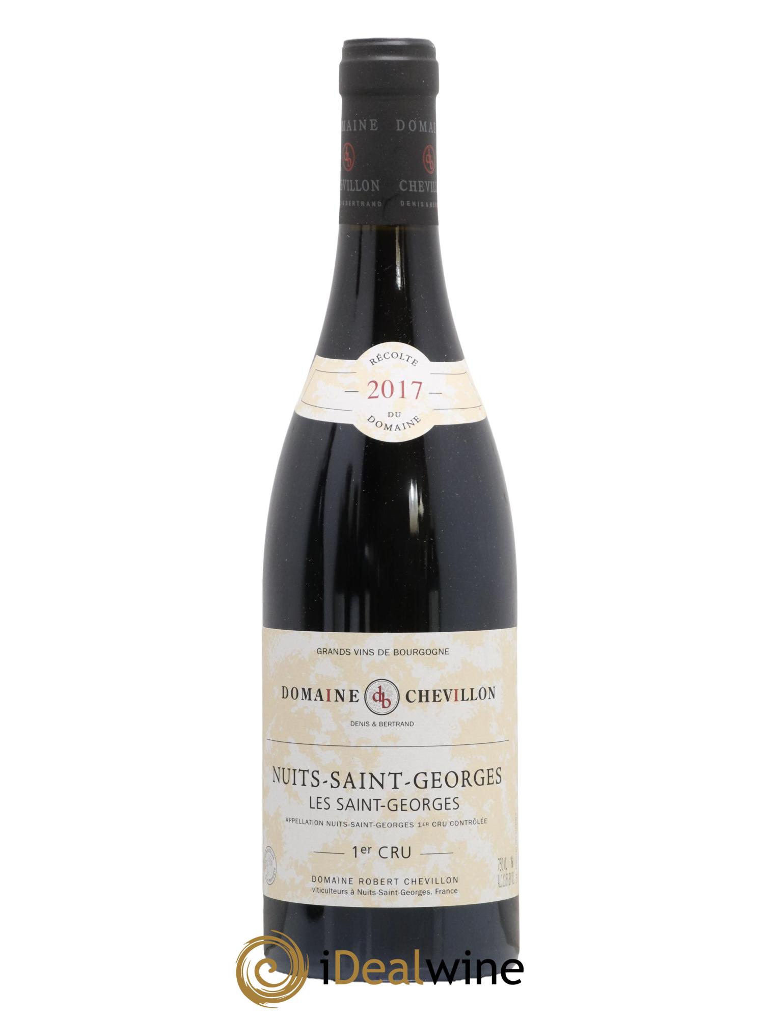 Nuits-Saint-Georges 1er Cru Les Saint Georges Robert Chevillon 2017 - Lot de 1 bouteille - 0