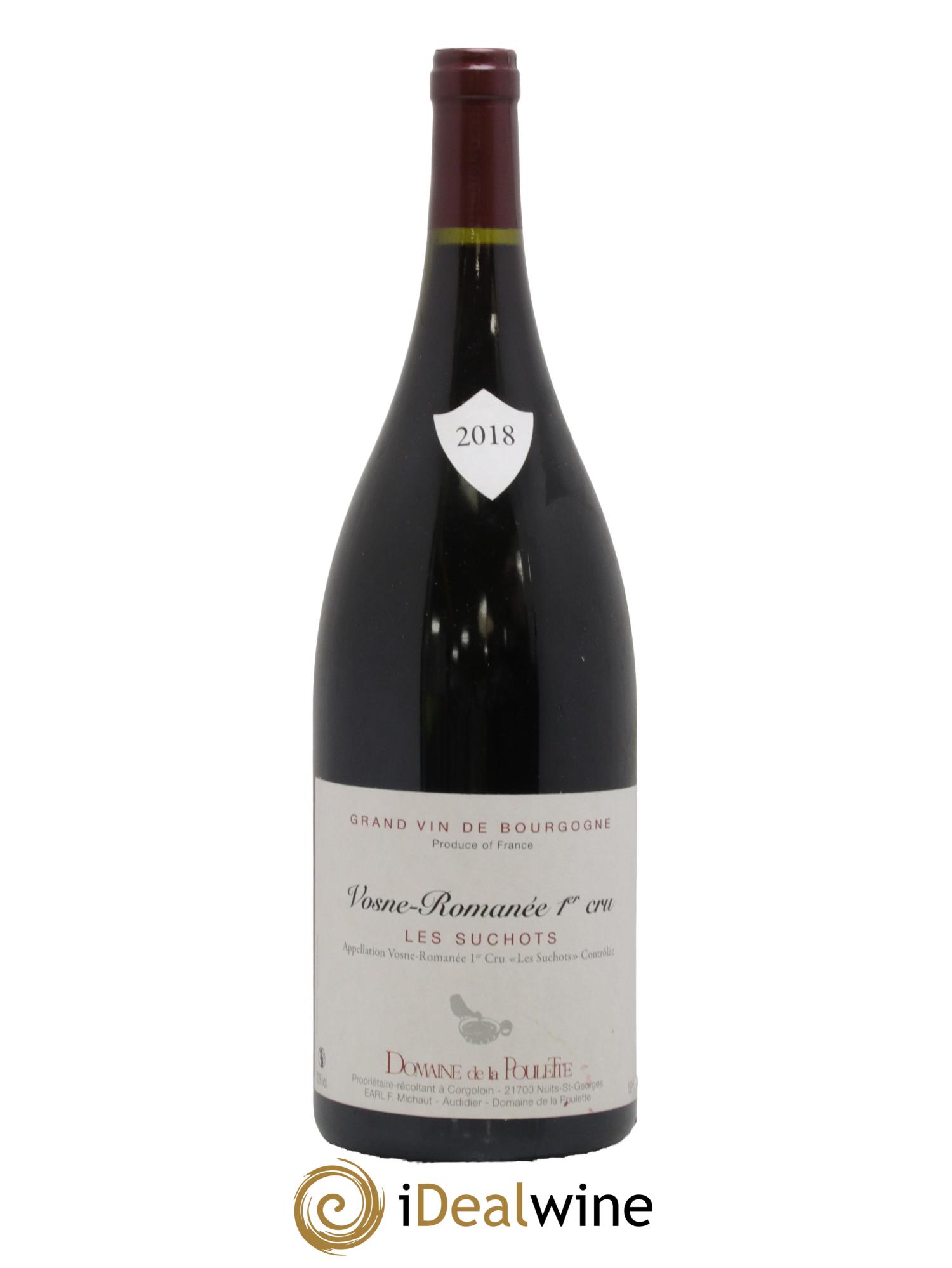 Vosne-Romanée 1er Cru Les Suchots Domaine de la Poulette 2018 - Lot de 1 magnum - 0