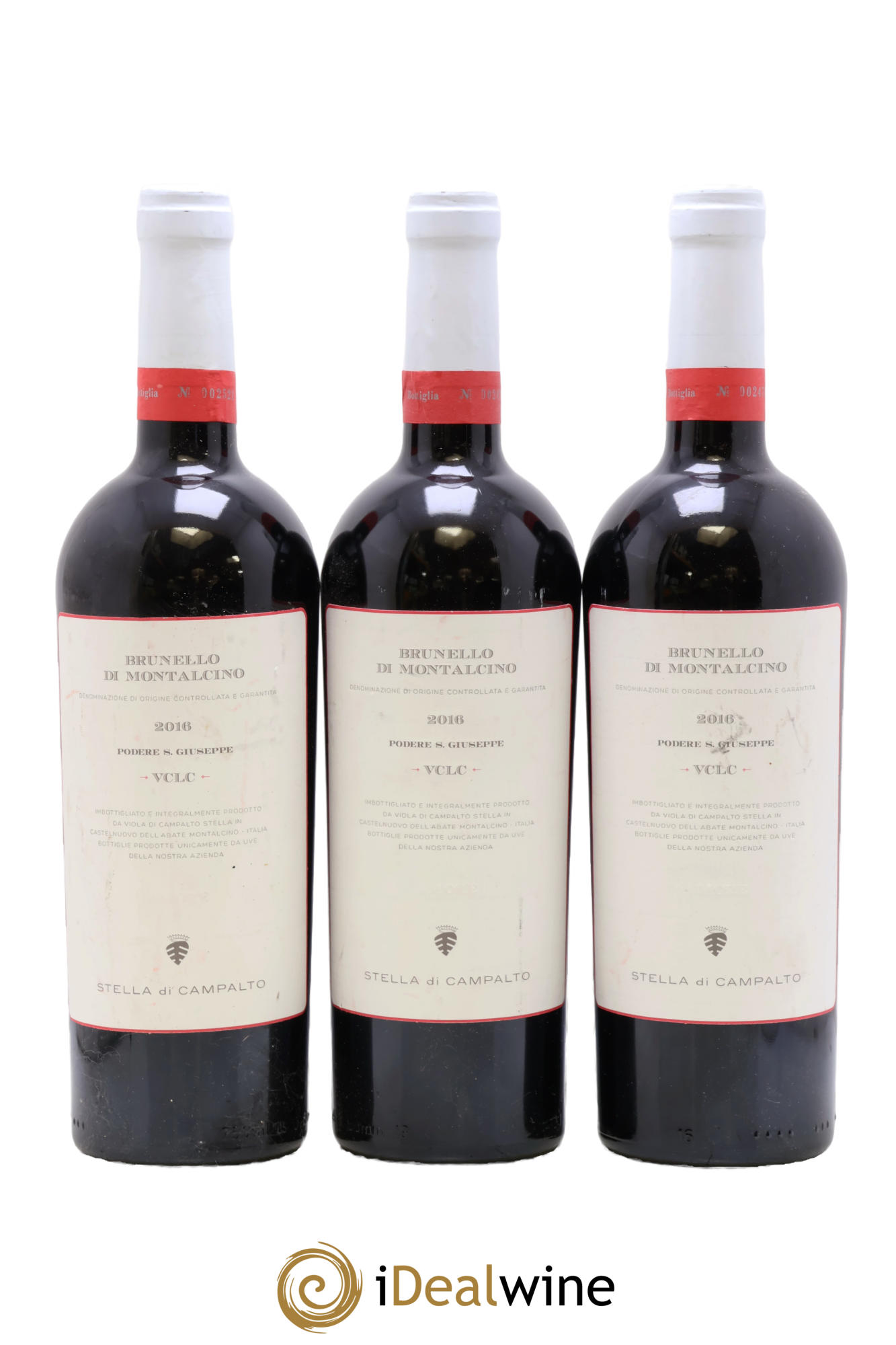 Brunello di Montalcino VCLC Stella di Campalto Podere S. Giuseppe 2016 - Lot de 3 bouteilles - 0