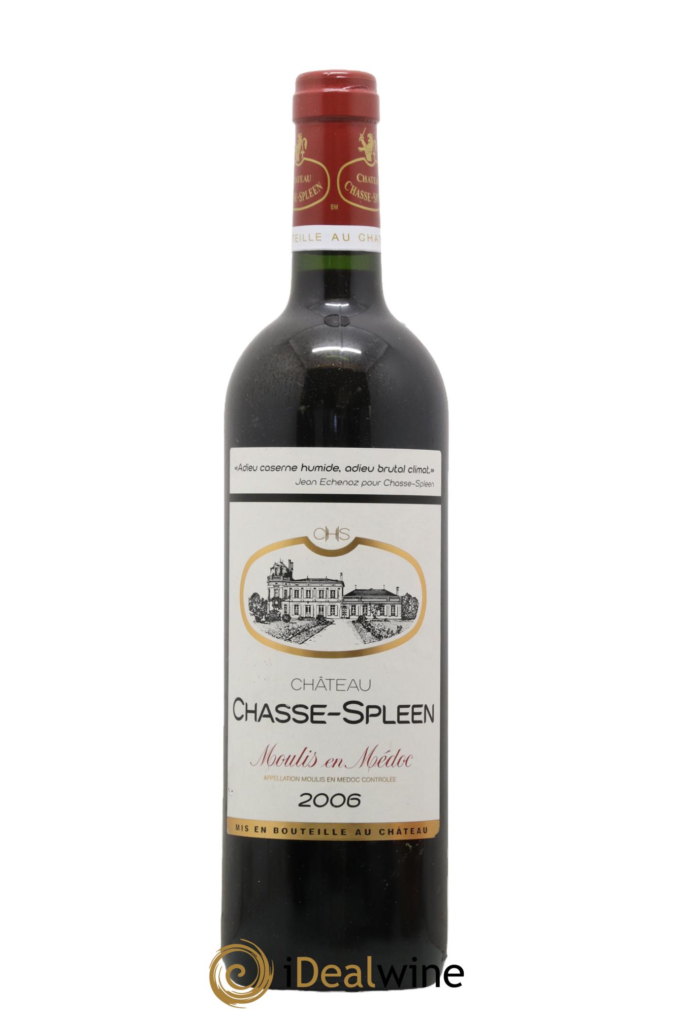 Château Chasse Spleen 2006 - Lot de 1 bouteille - 0