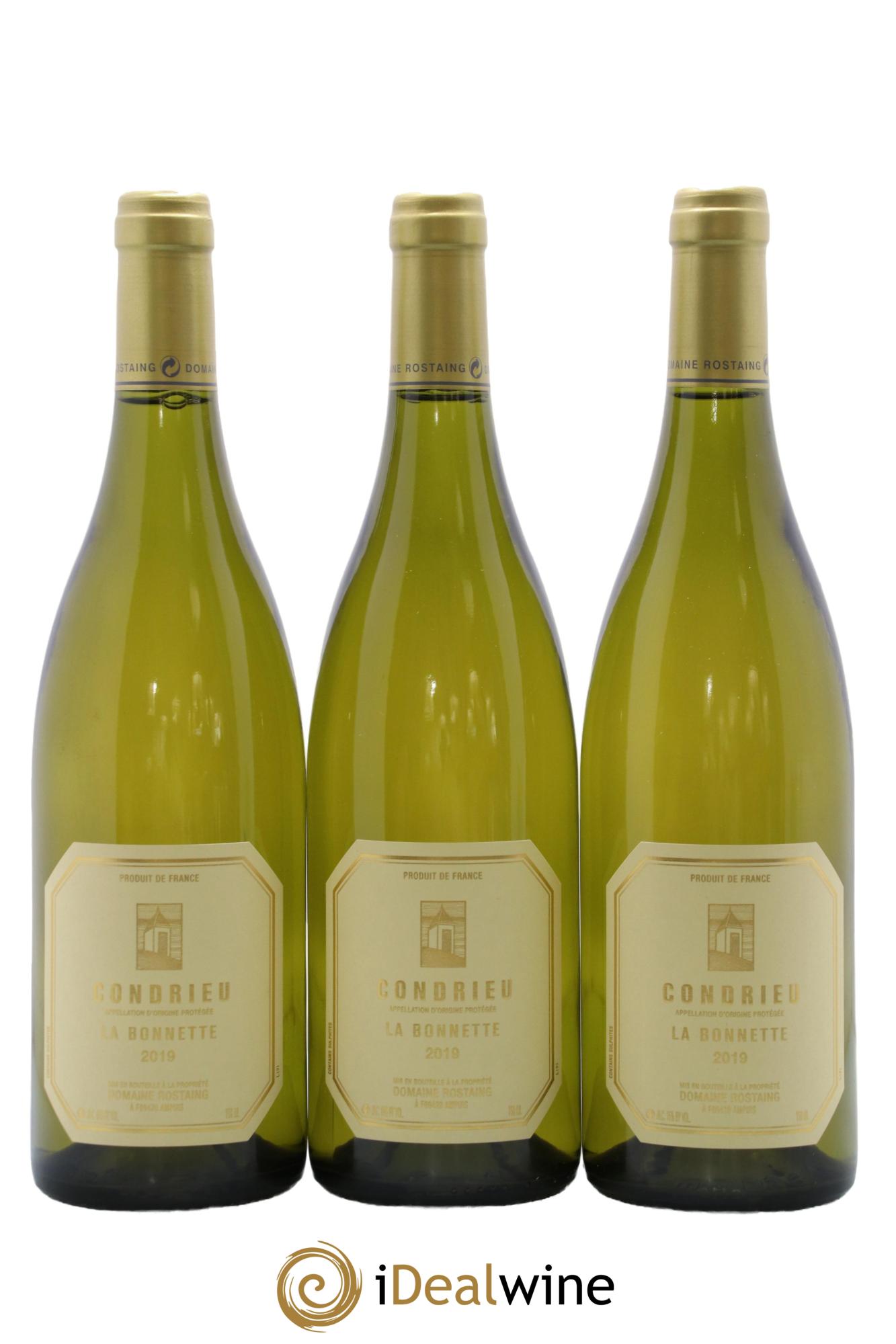 Condrieu La Bonnette René Rostaing 2019 - Posten von 3 Flaschen - 0