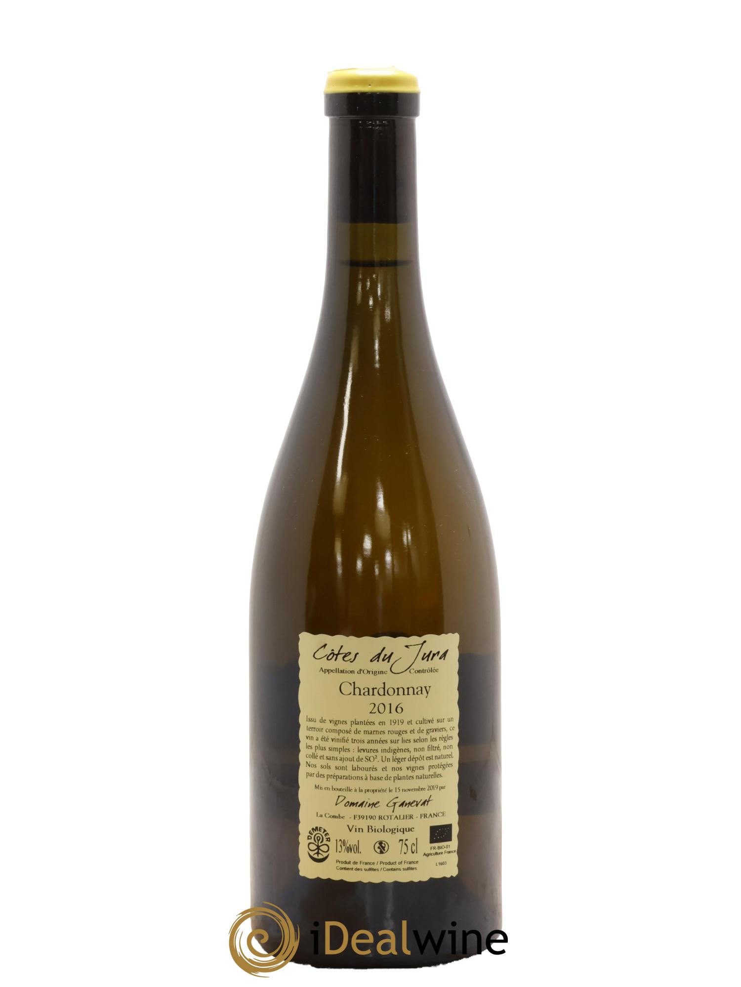 Côtes du Jura Les Grands Teppes Vieilles Vignes Jean-François Ganevat (Domaine) 2016 - Lot de 1 bouteille - 1