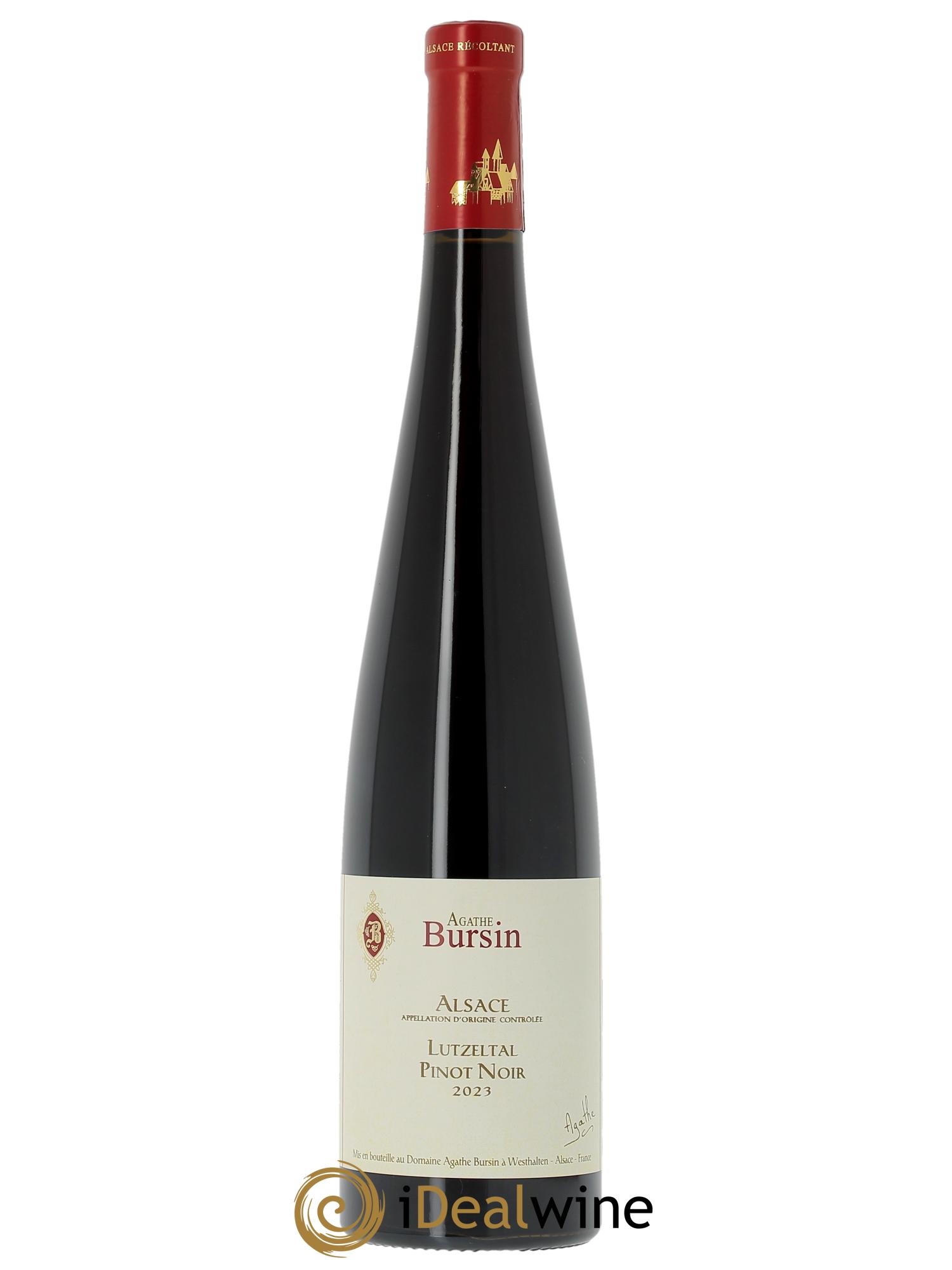 Alsace Pinot noir Lutzeltal Agathe Bursin 2023 - Lot de 1 bouteille - 0