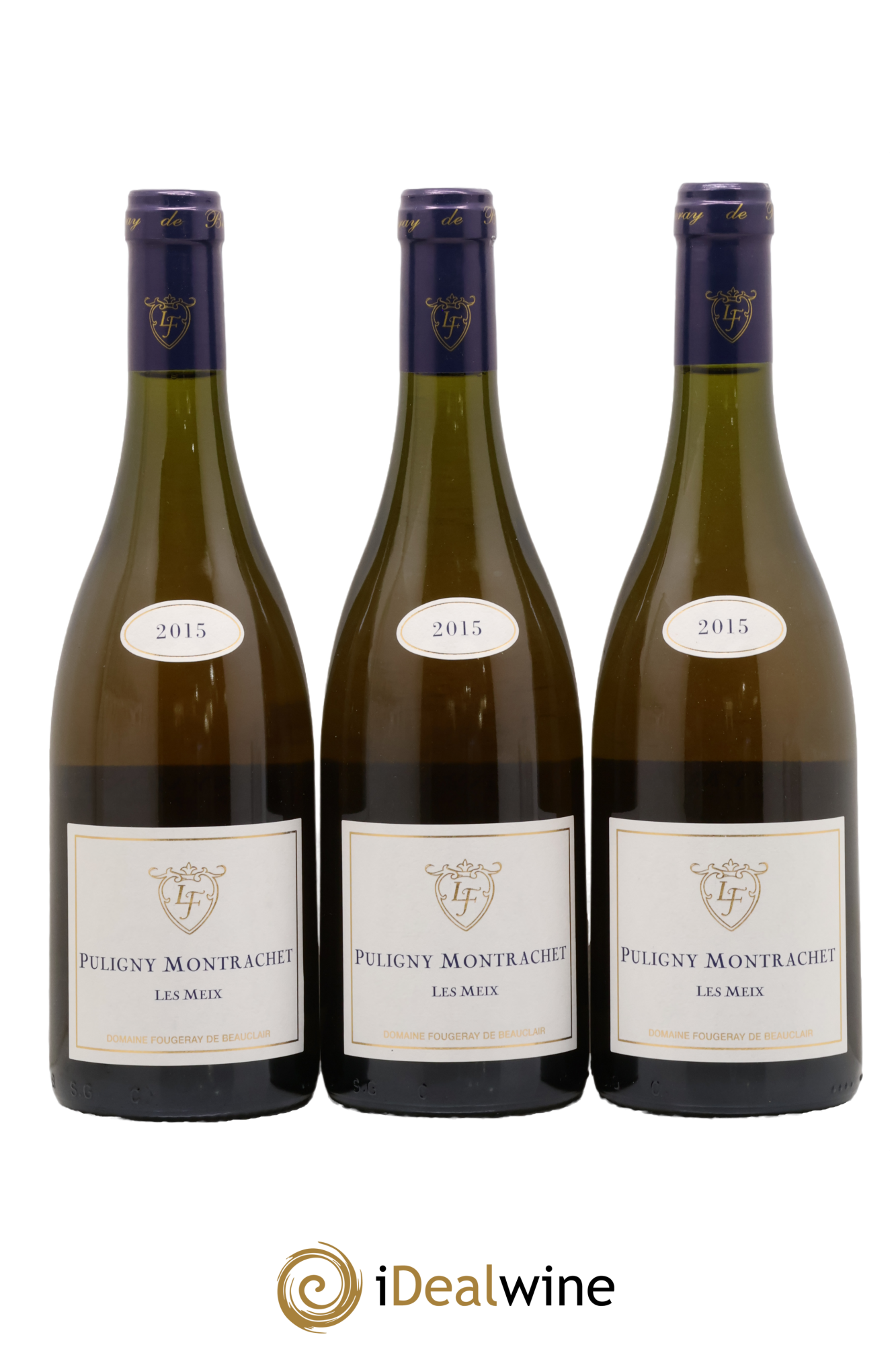 Puligny-Montrachet Les Meix Fougeray de Beauclair 2015 - Lot de 3 bouteilles - 0