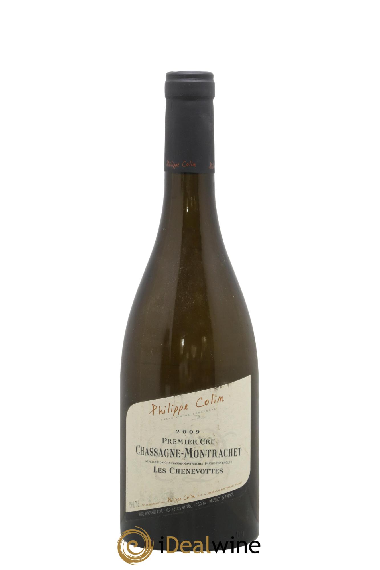 Chassagne-Montrachet 1er Cru Les Chenevottes Philippe Colin 2009 - Posten von 1 Flasche - 0