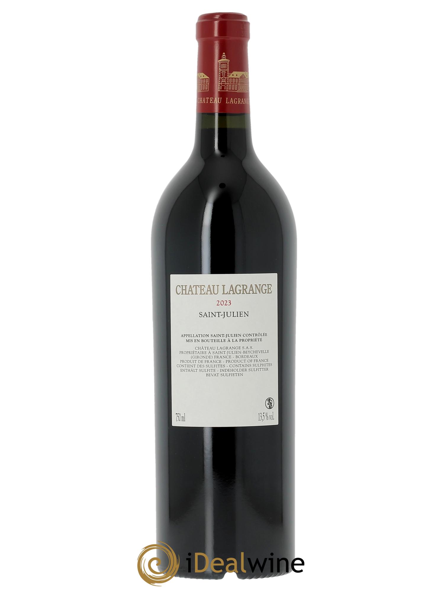 Château Lagrange 3ème Grand Cru Classé (CBO à partir de 6 bts) 2023 - Lot de 1 bouteille - 1