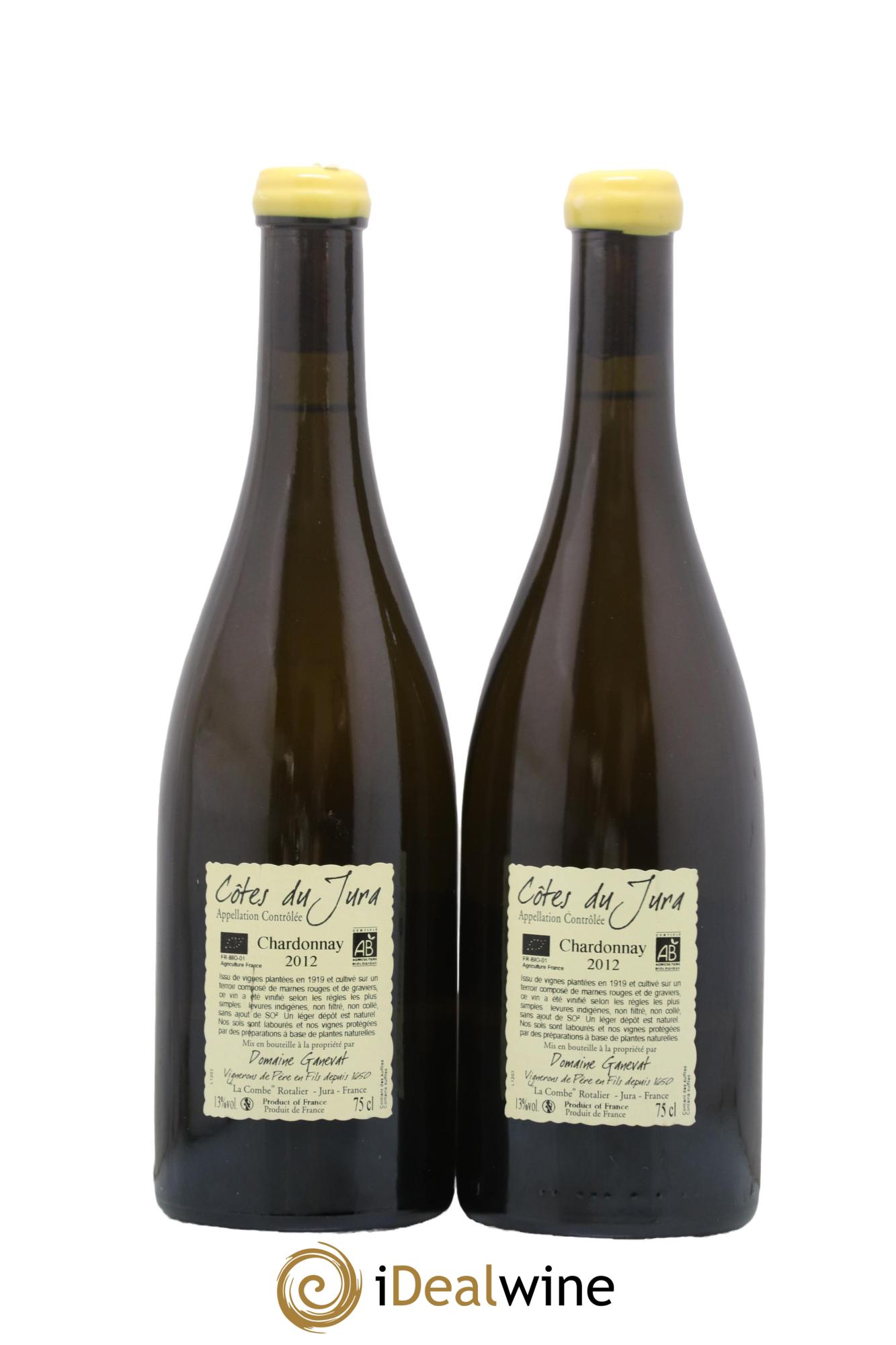 Côtes du Jura Les Grands Teppes Vieilles Vignes Jean-François Ganevat (Domaine) 2012 - Posten von 2 Flaschen - 1