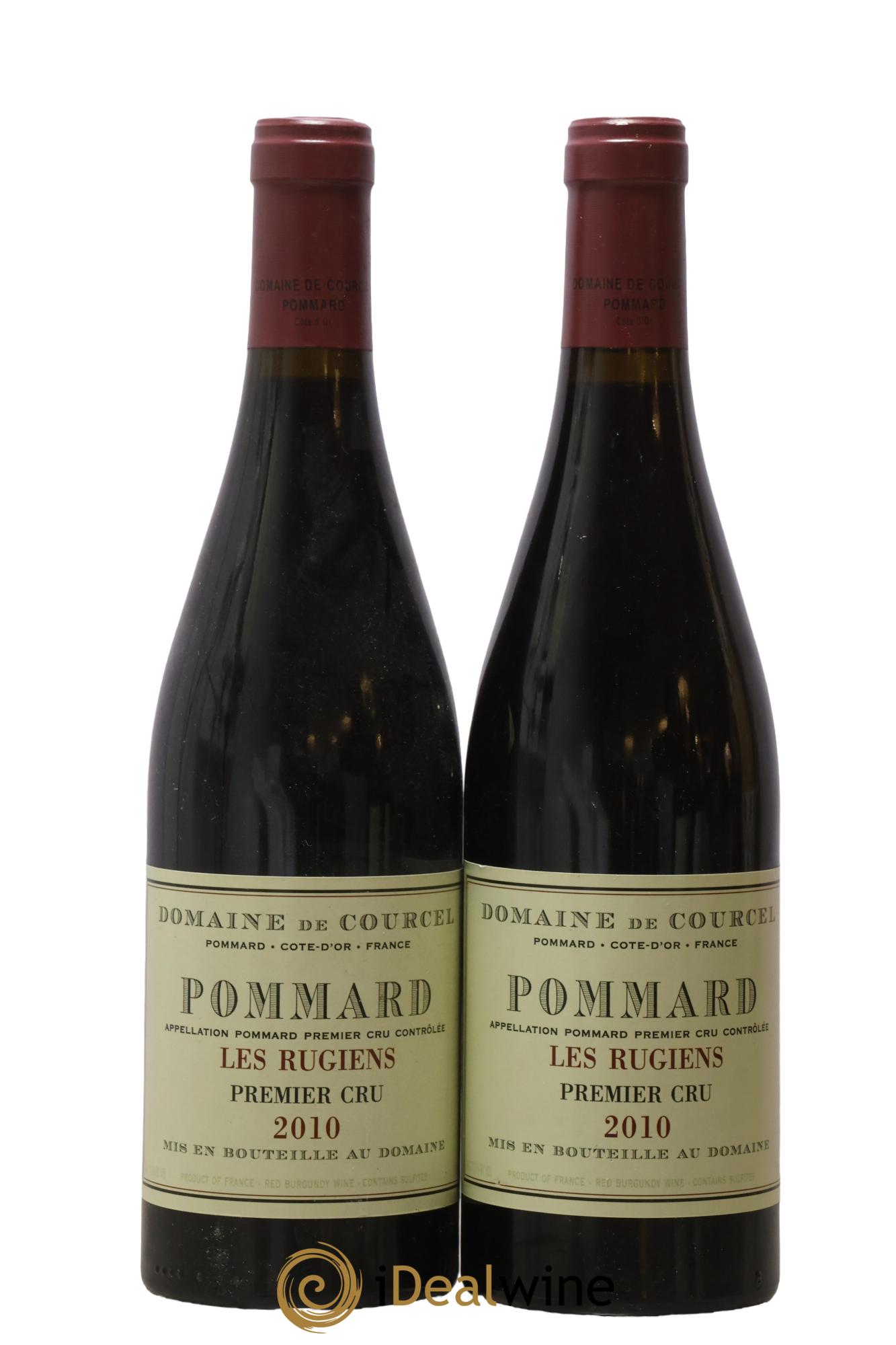 Pommard 1er Cru Les Rugiens de Courcel (Domaine) 2010 - Lot de 2 bouteilles - 0