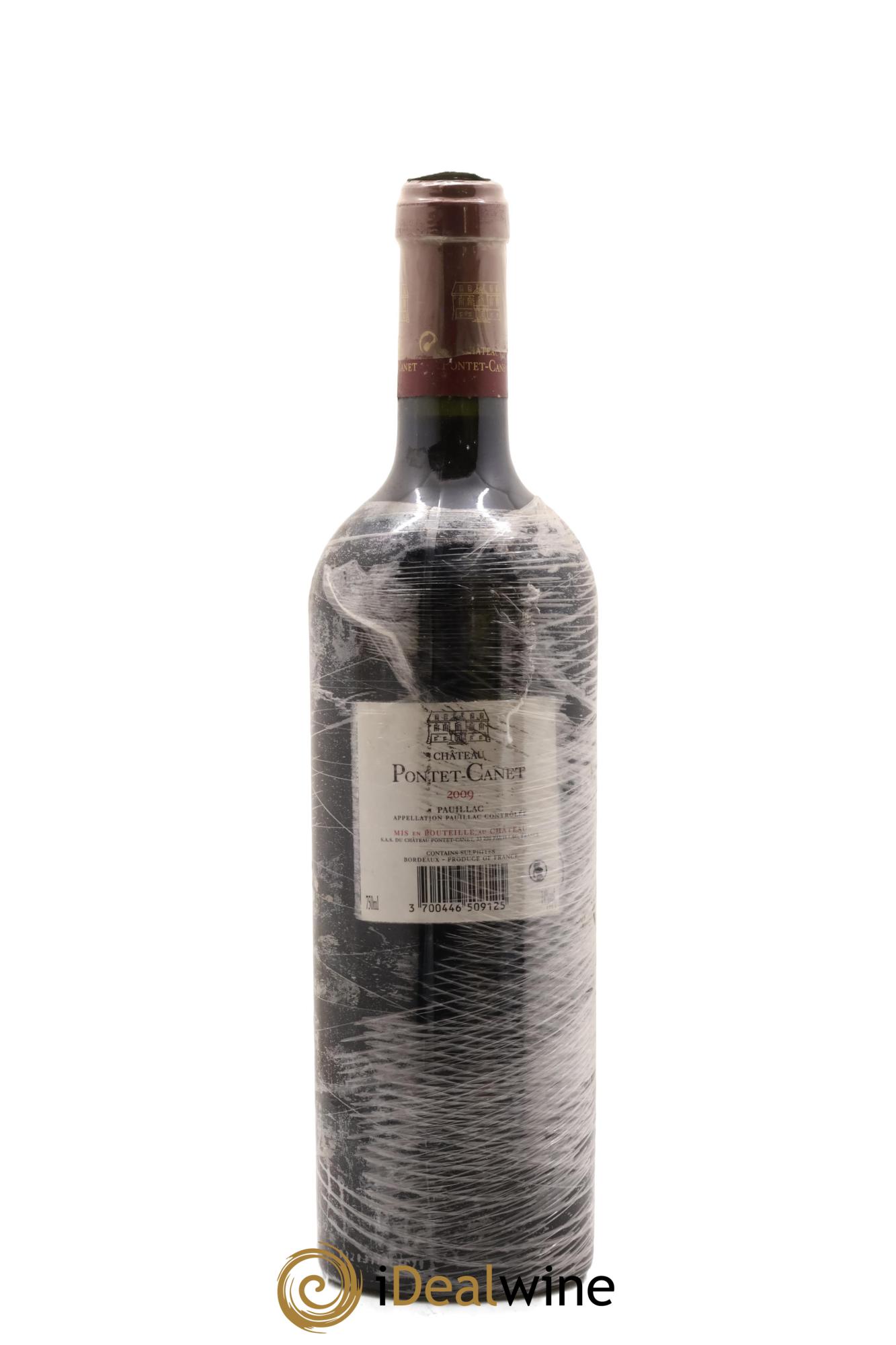 Château Pontet Canet 5ème Grand Cru Classé 2009 - Posten von 1 Flasche - 1