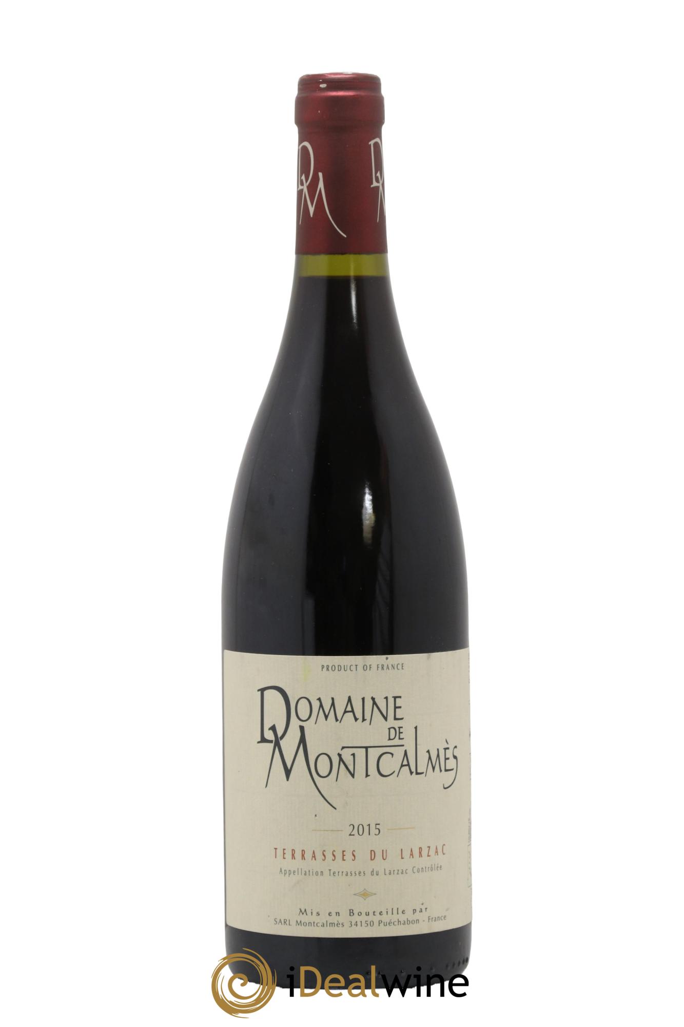 Terrasses du Larzac Domaine de Montcalmès Frédéric Pourtalié 2015 - Lot de 1 bouteille - 0