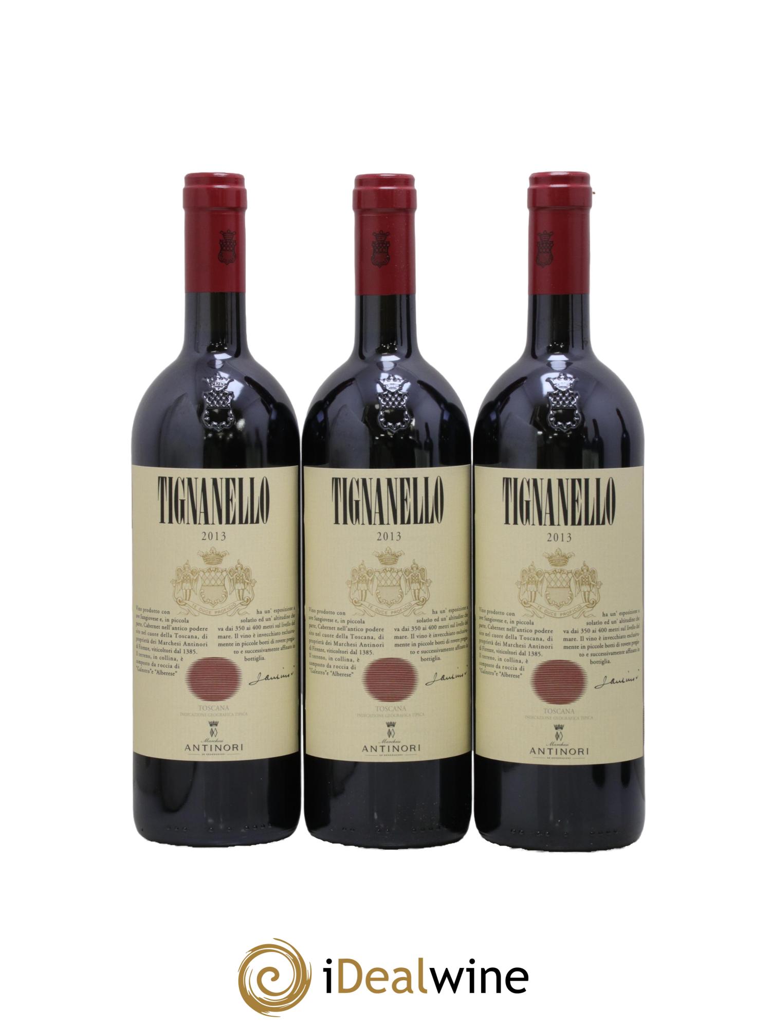 Toscana IGT Tignanello Tenuta Tignanello - Marchesi Antinori 2013 - Lotto di 6 bottiglie - 2