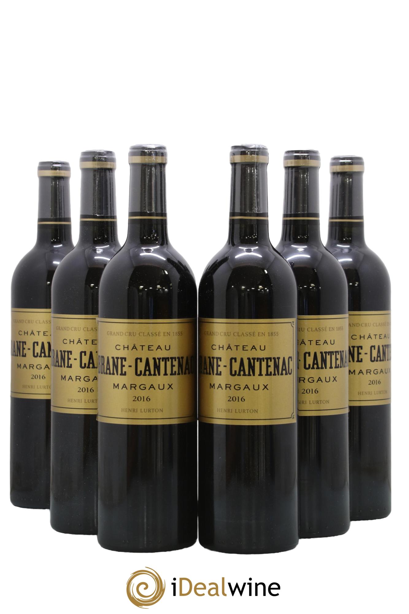 Château Brane Cantenac 2ème Grand Cru Classé 2016 - Lot of 6 bottles - 0