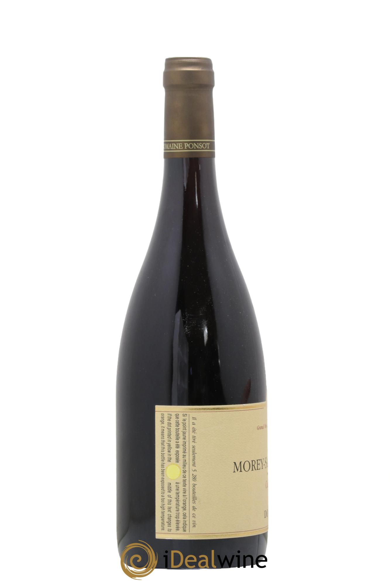 Morey-Saint-Denis 1er Cru Cuvée des Alouettes Ponsot (Domaine) 2009 - Lot de 1 bouteille - 1