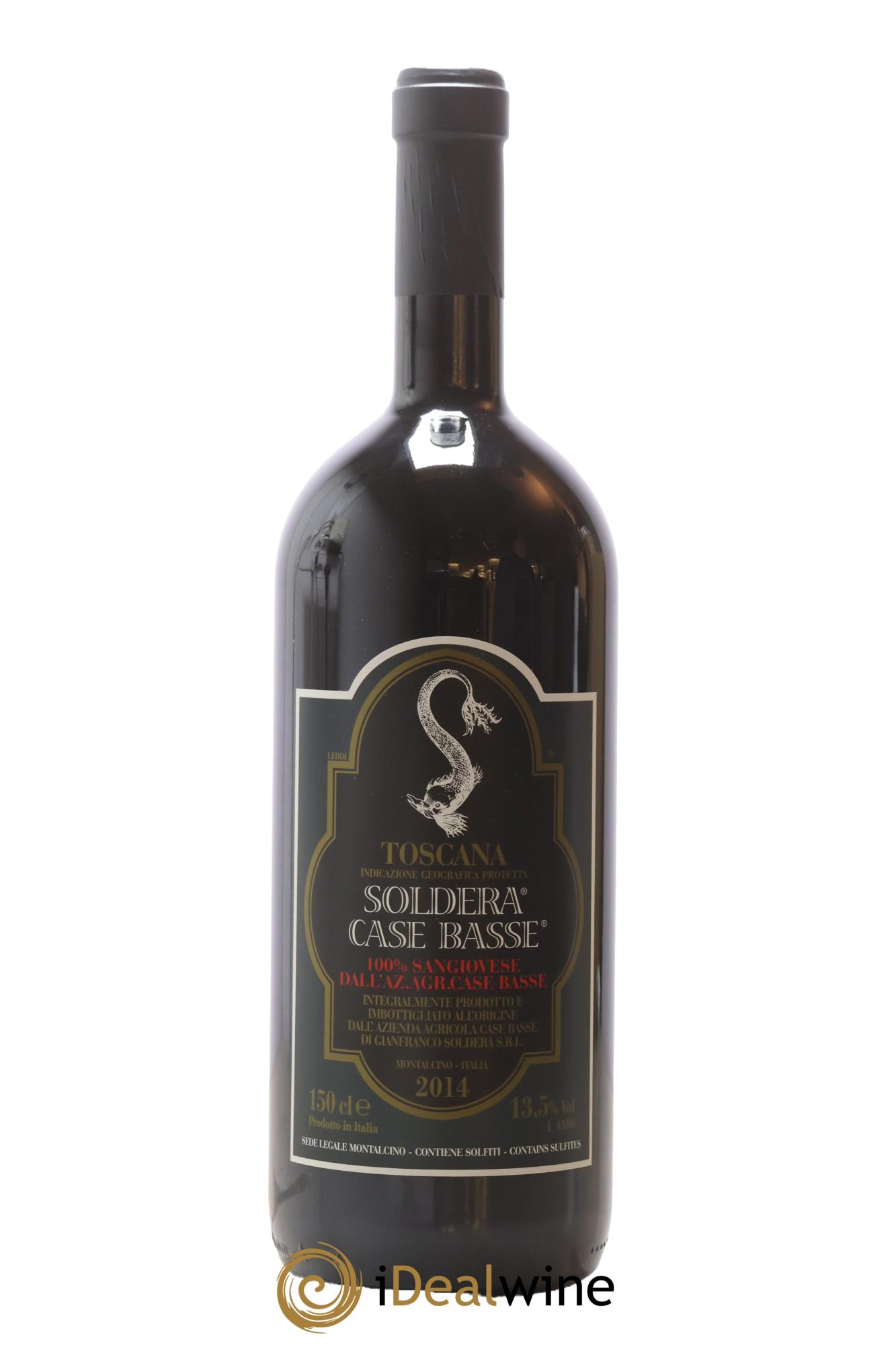 Toscana IGT Soldera Case Basse - Gianfranco Soldera 2014 - Posten von 1 Magnum - 0