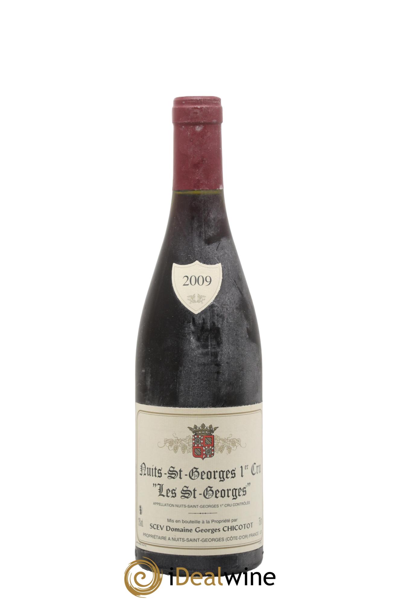 Nuits-Saint-Georges 1er Cru Les Saint-Georges Chicotot 2009 - Lot de 1 bouteille - 0