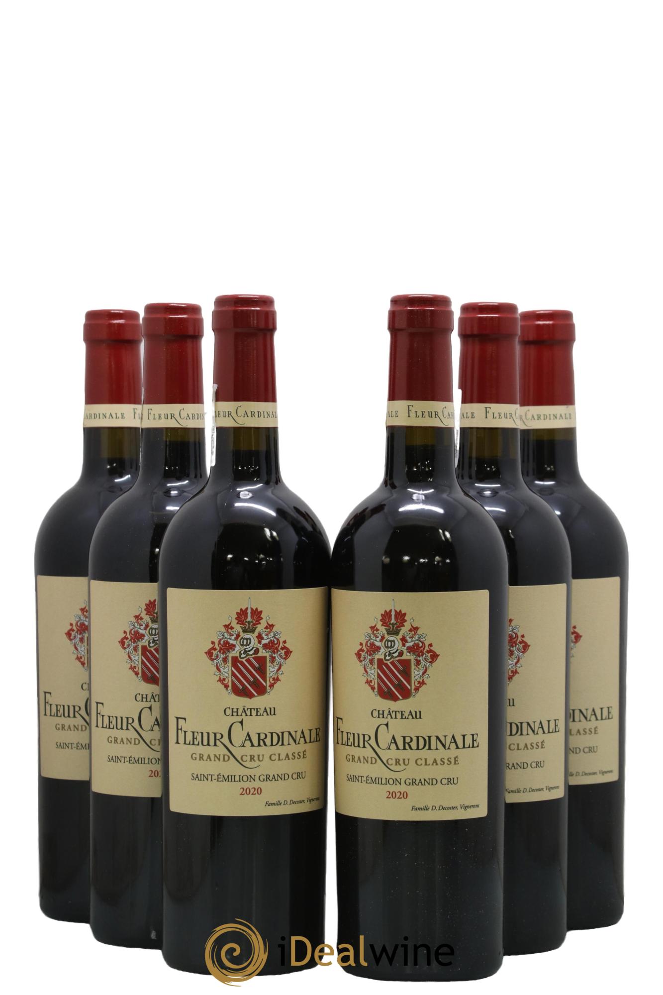 Château Fleur Cardinale Grand Cru Classé  2020 - Lot de 6 bouteilles - 0