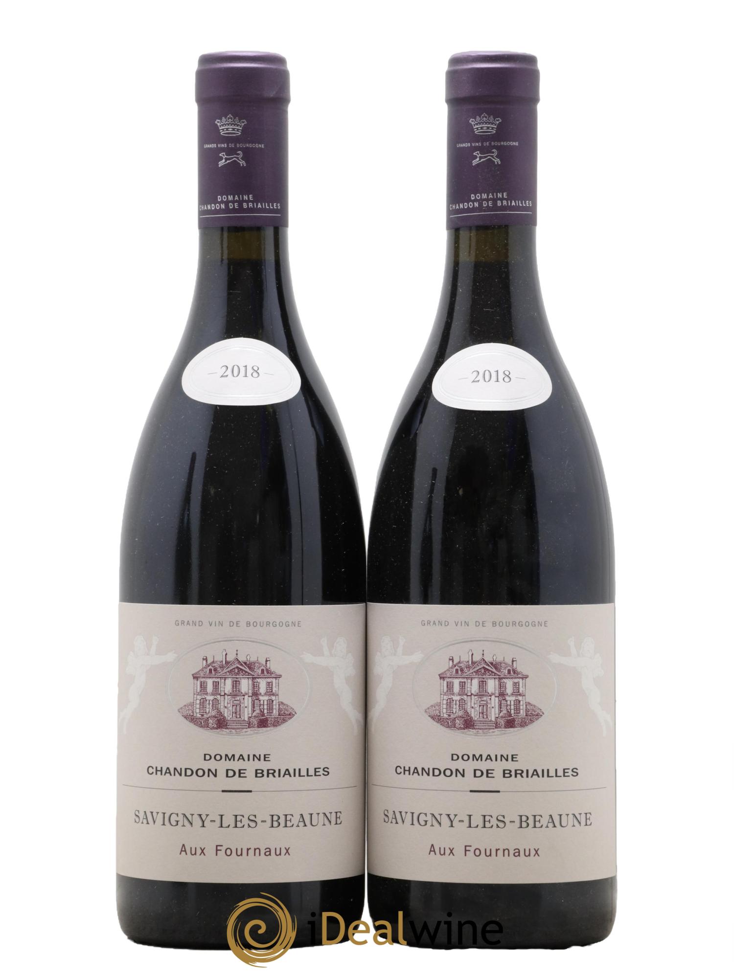 Savigny-lès-Beaune Aux Fournaux Chandon de Briailles 2018 - Lot de 2 bouteilles - 0