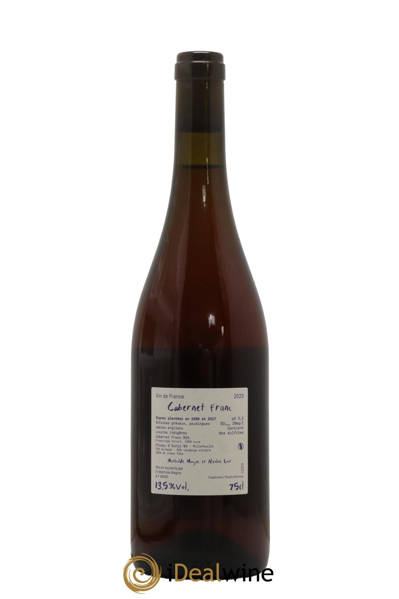 Vin de France Terres d'Imaginaire Clair et Obscur 2023 - Lot de 1 bouteille - 1