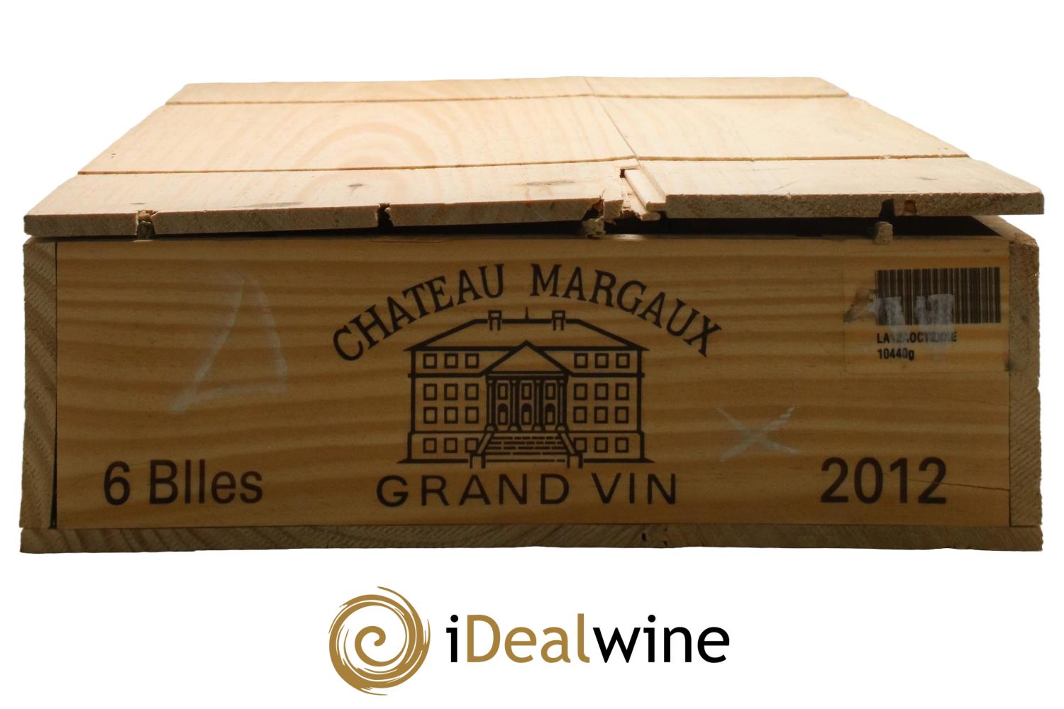 Château Margaux 1er Grand Cru Classé 2012 - Lot de 6 bouteilles - 5