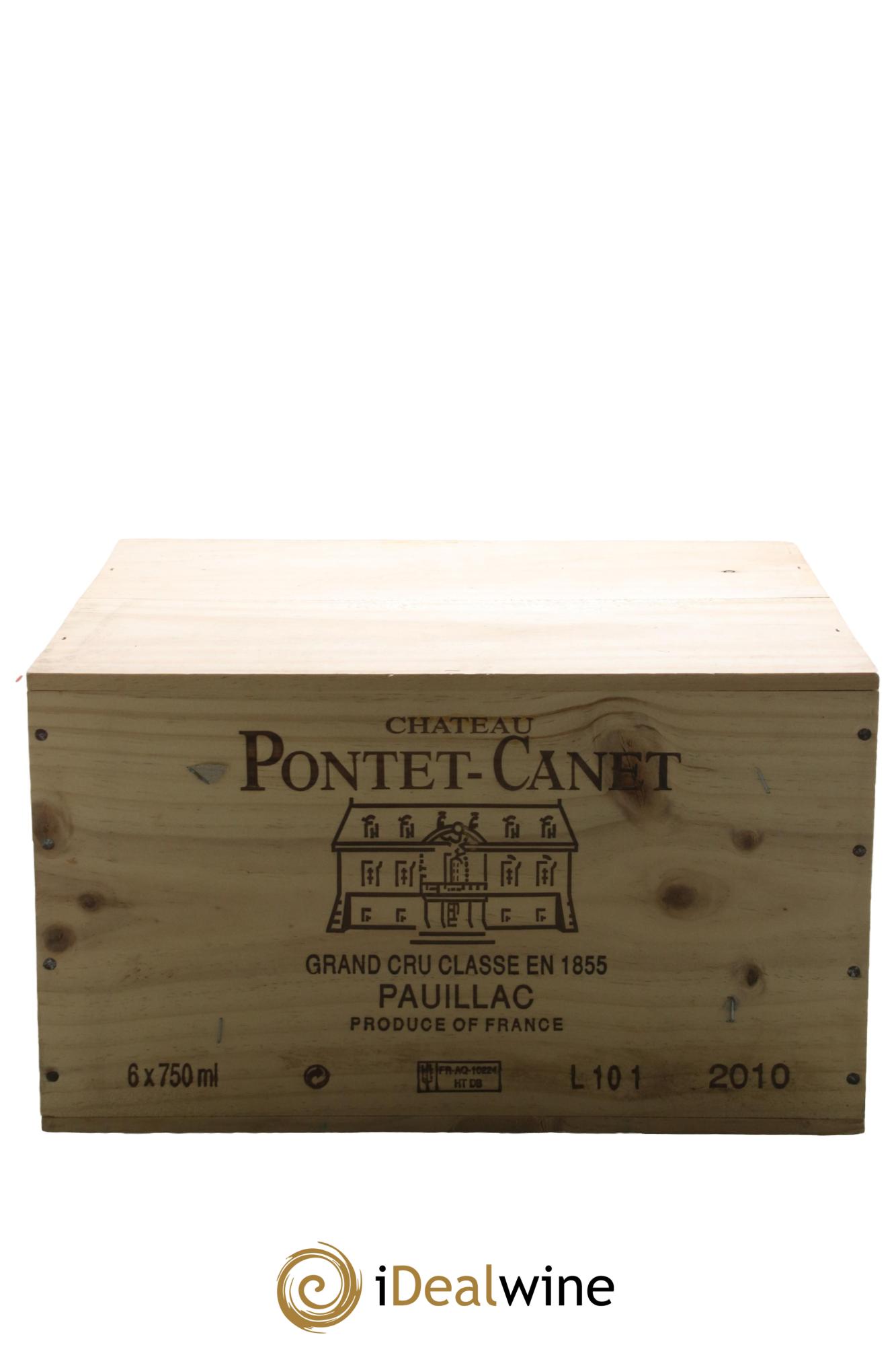 Château Pontet Canet 5ème Grand Cru Classé 2010 - Lotto di 6 bottiglie - 5
