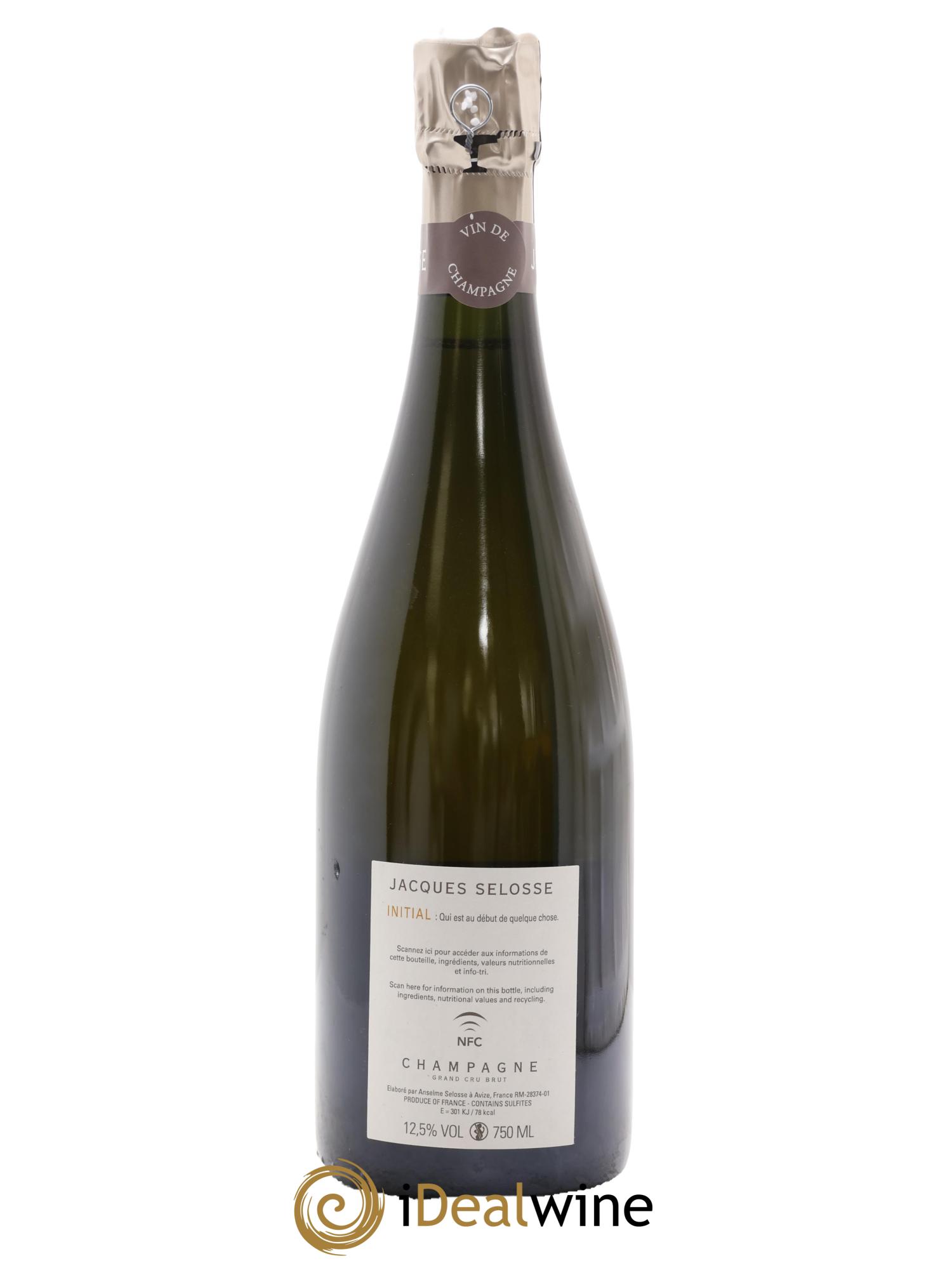 Initial Brut Jacques Selosse - Lot de 1 bouteille - 1