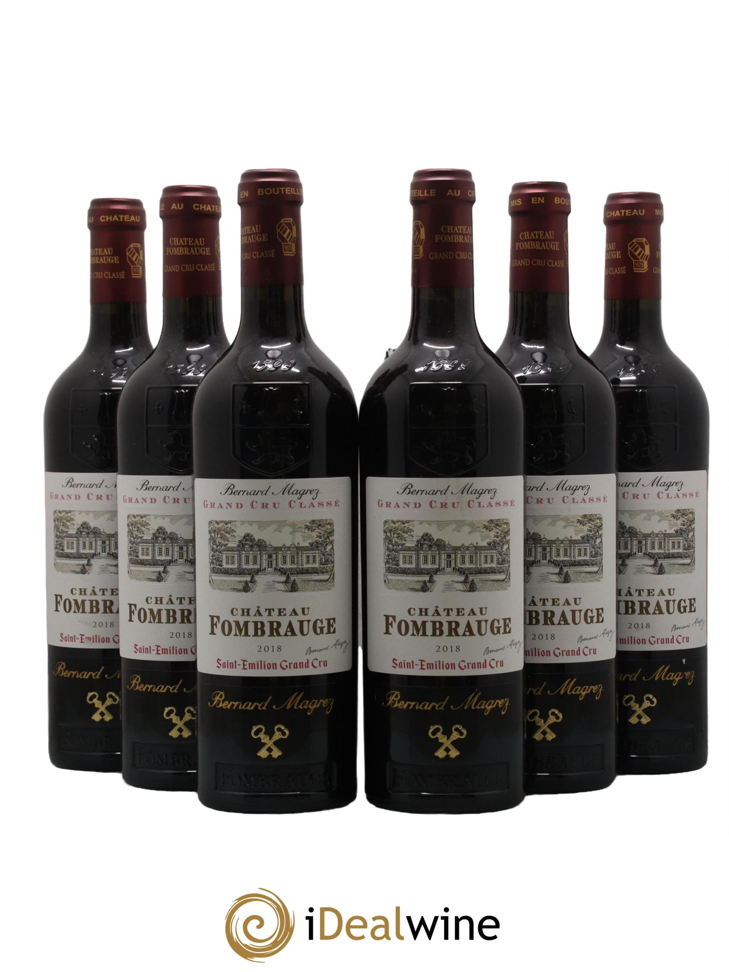 Château Fombrauge Grand Cru Classé 2018 - Lot de 6 bouteilles - 0