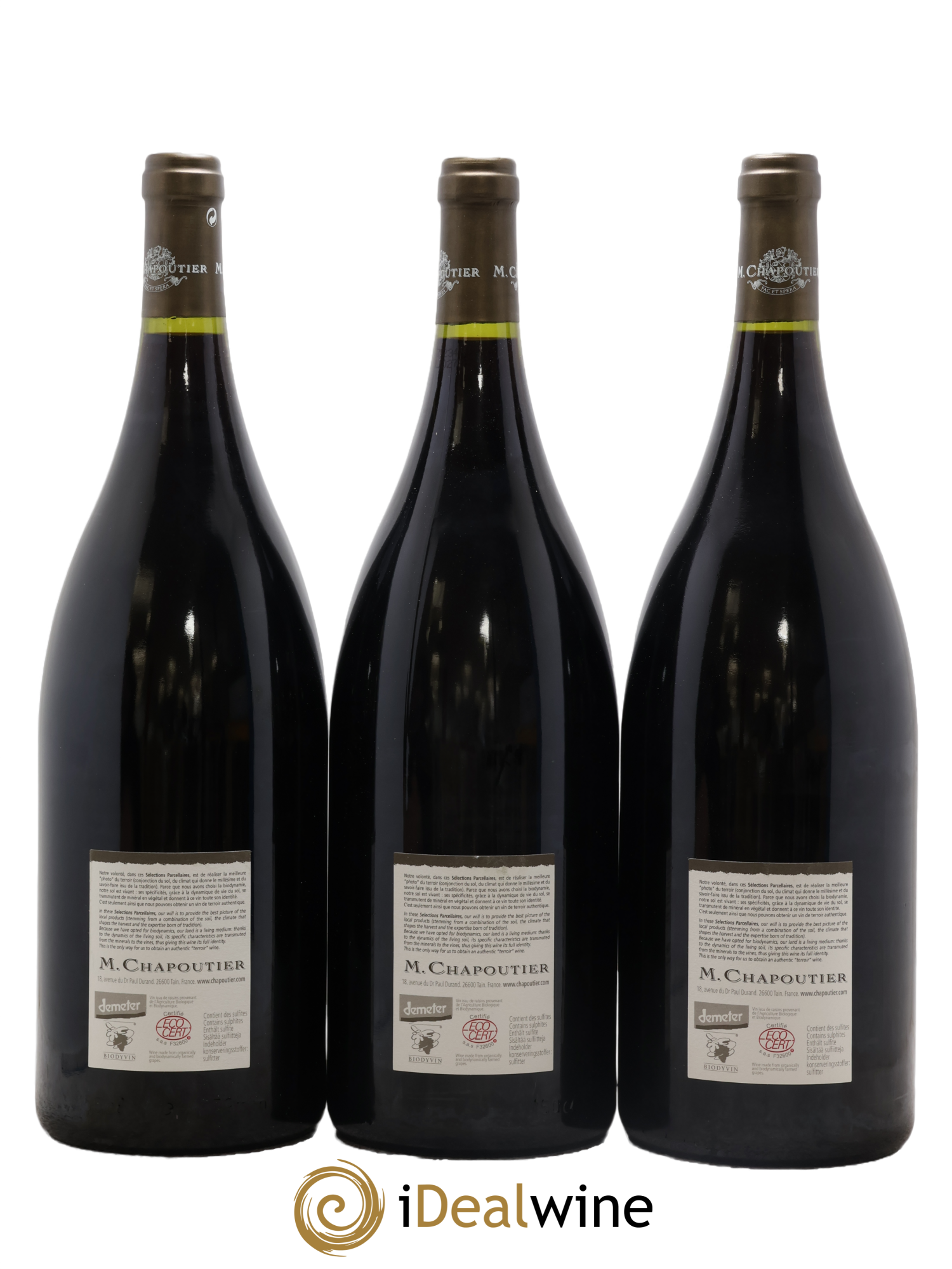 Hermitage Ermitage Le Pavillon Chapoutier 2005 - Posten von 3 Magnum - 1