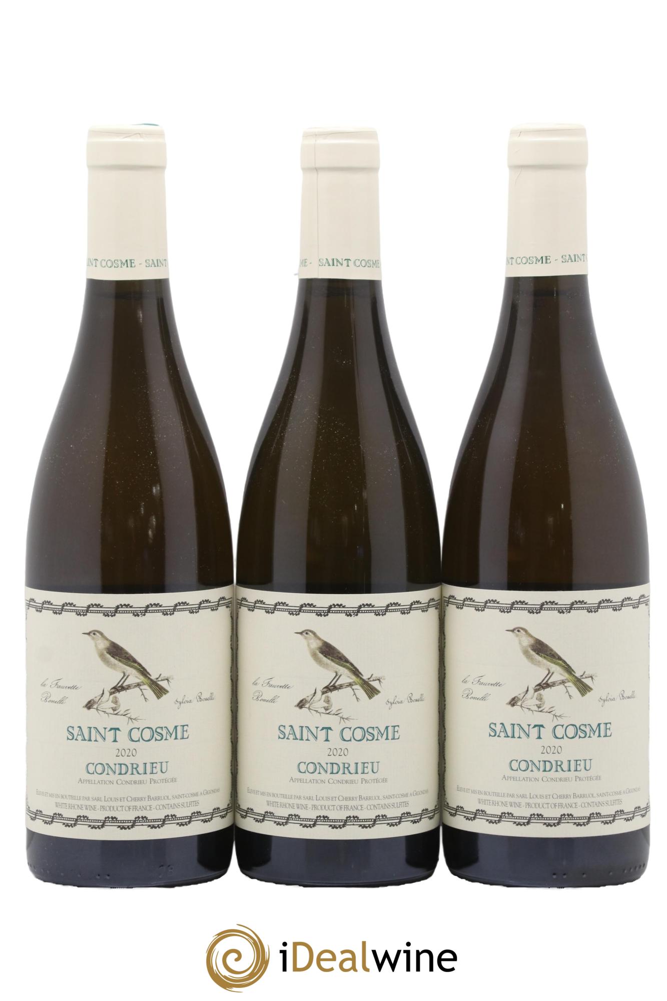 Condrieu Saint Cosme 2020 - Posten von 3 Flaschen - 0