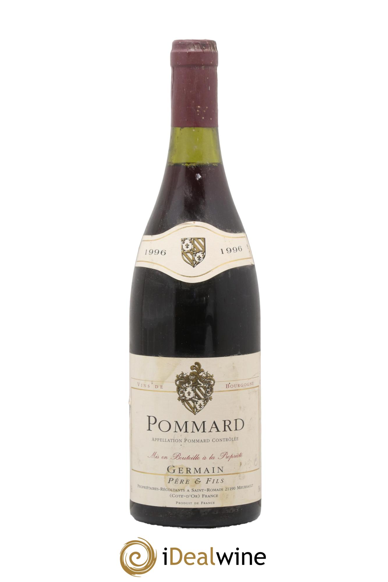 Pommard Germain Père & Fils 1996 - Posten von 1 Flasche - 0
