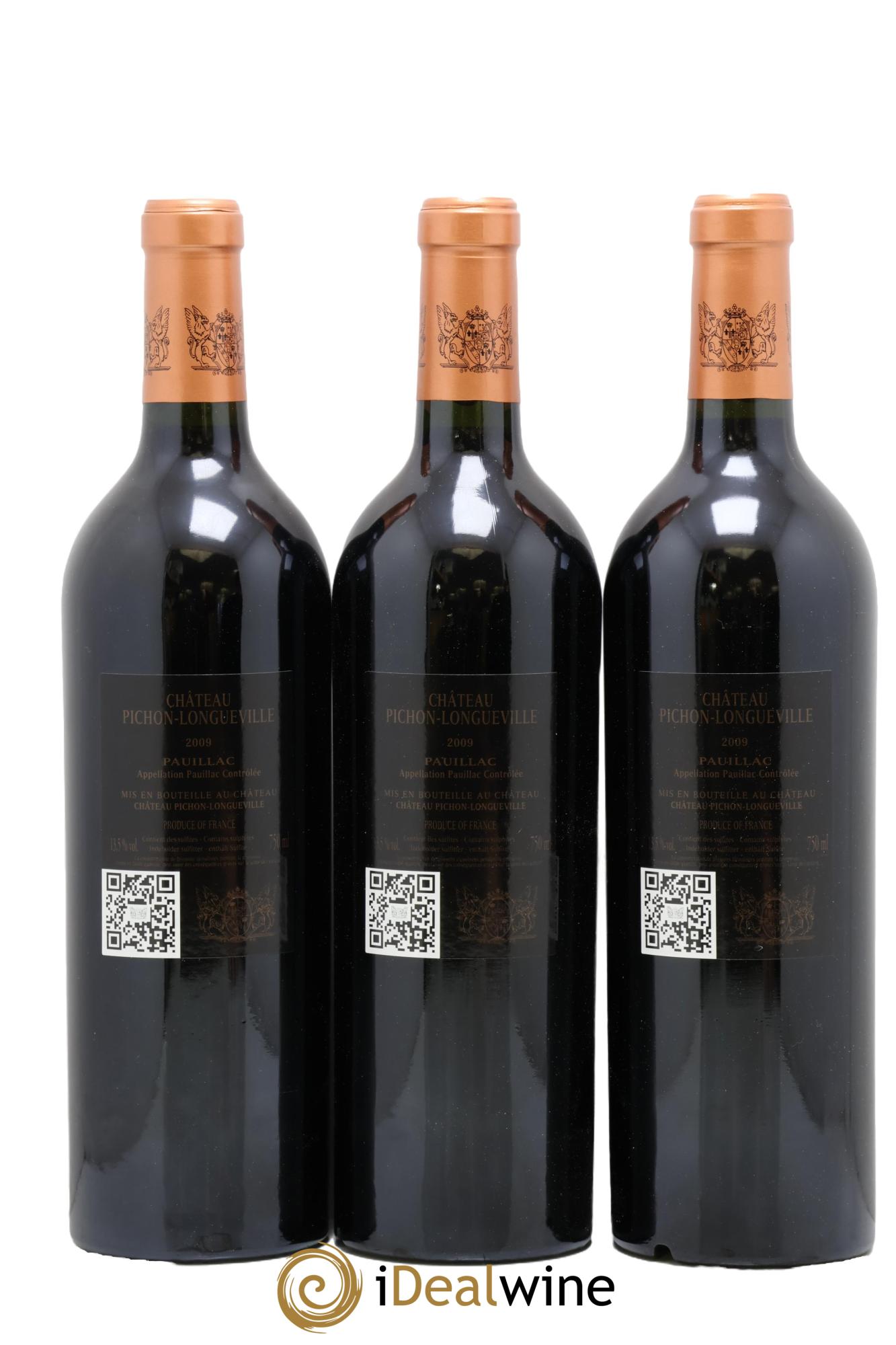 Pichon Longueville Baron 2ème Grand Cru Classé 2009 - Lotto di 6 bottiglie - 4