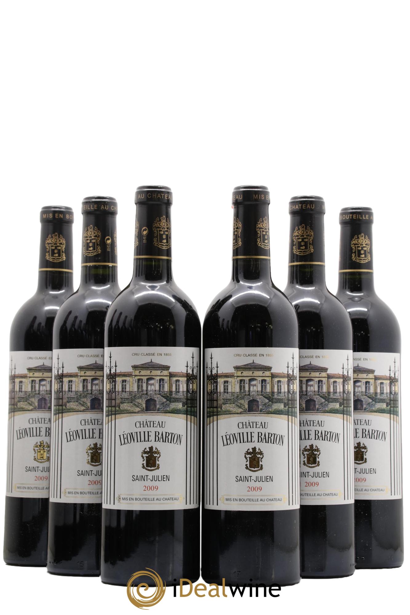 Château Léoville Barton 2ème Grand Cru Classé 2009 - Lot de 6 bouteilles - 0