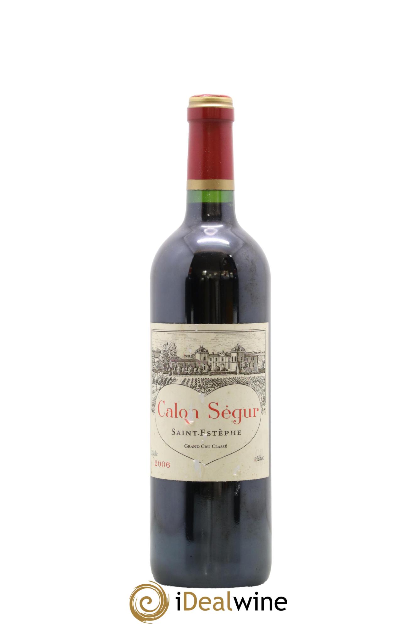 Château Calon Ségur 3ème Grand Cru Classé 2006 - Lot de 1 bouteille - 0