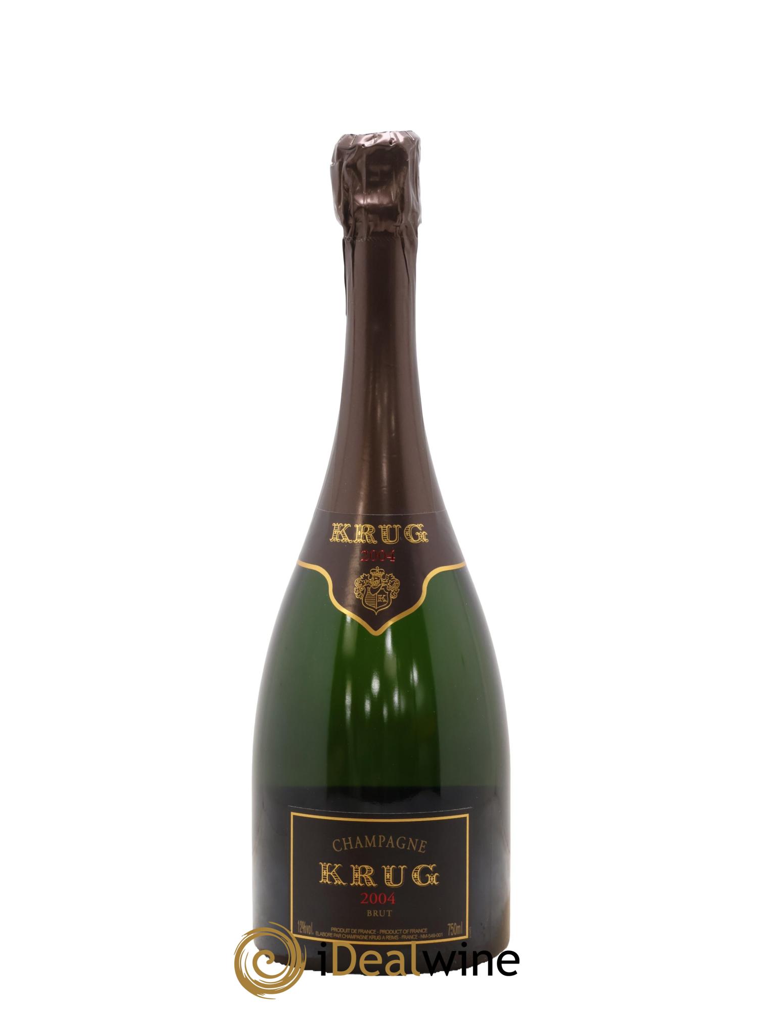Vintage Krug 2004 - Lot de 1 bouteille - 0