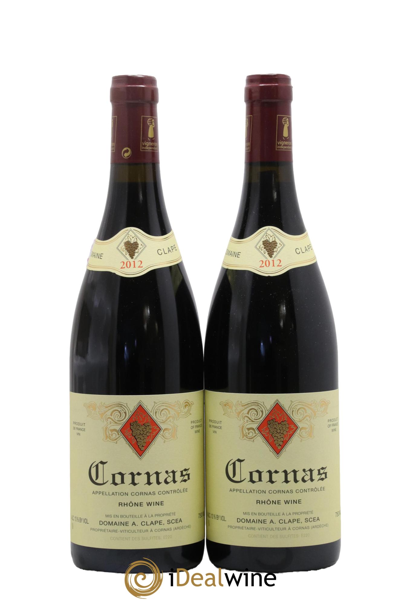 Cornas Auguste Clape 2012 - Lot de 2 bouteilles - 0