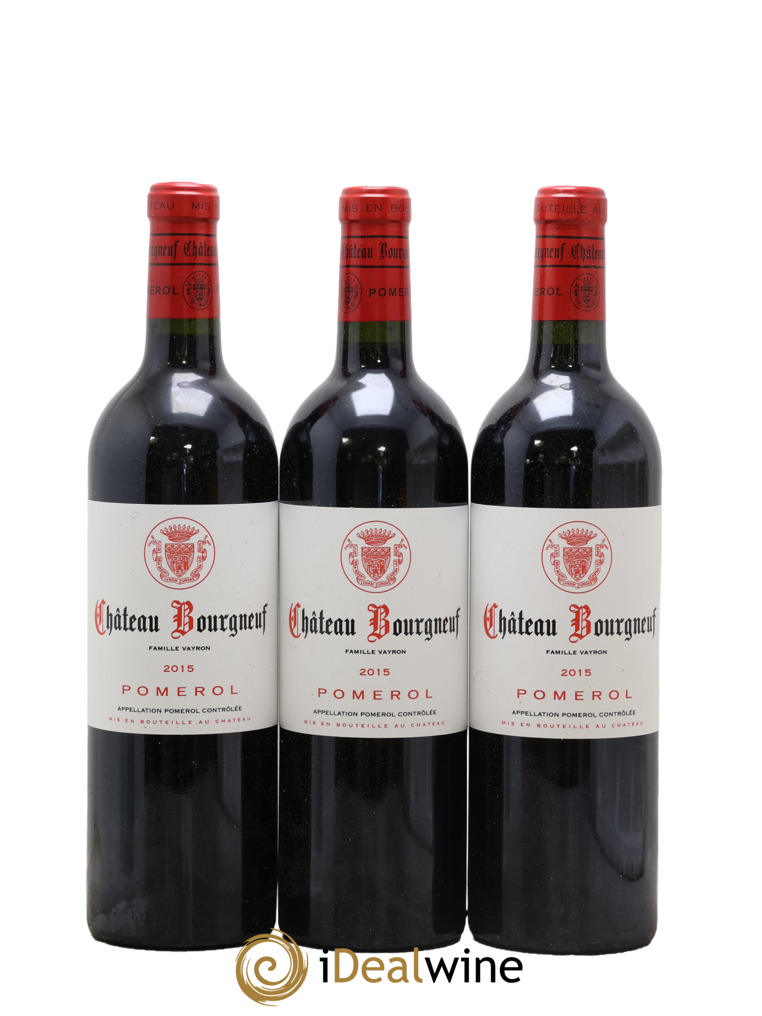 Château Bourgneuf 2015 - Lot de 3 bouteilles - 0