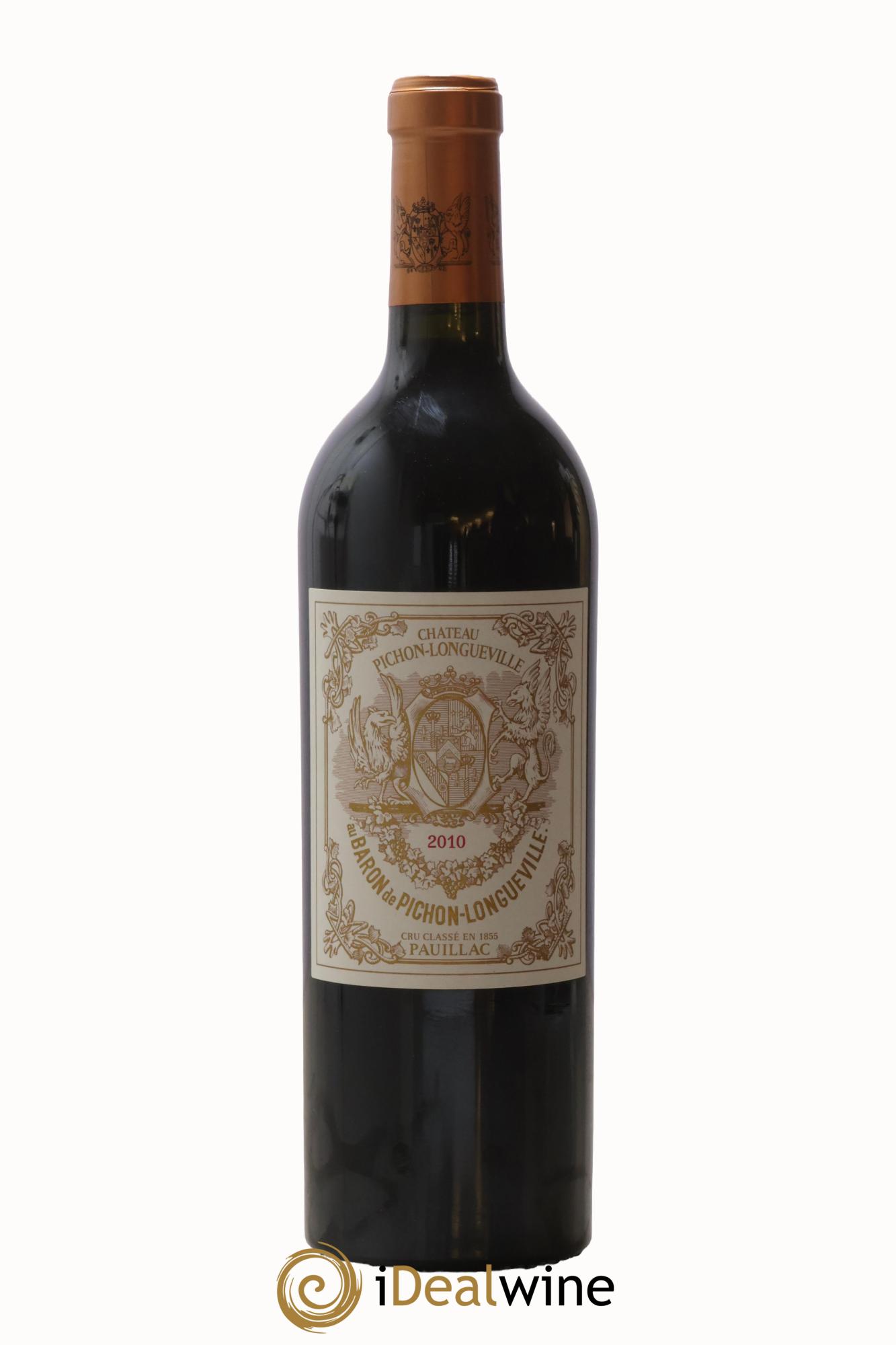 Pichon Longueville Baron 2ème Grand Cru Classé 2010 - Lot of 1 bottle - 0
