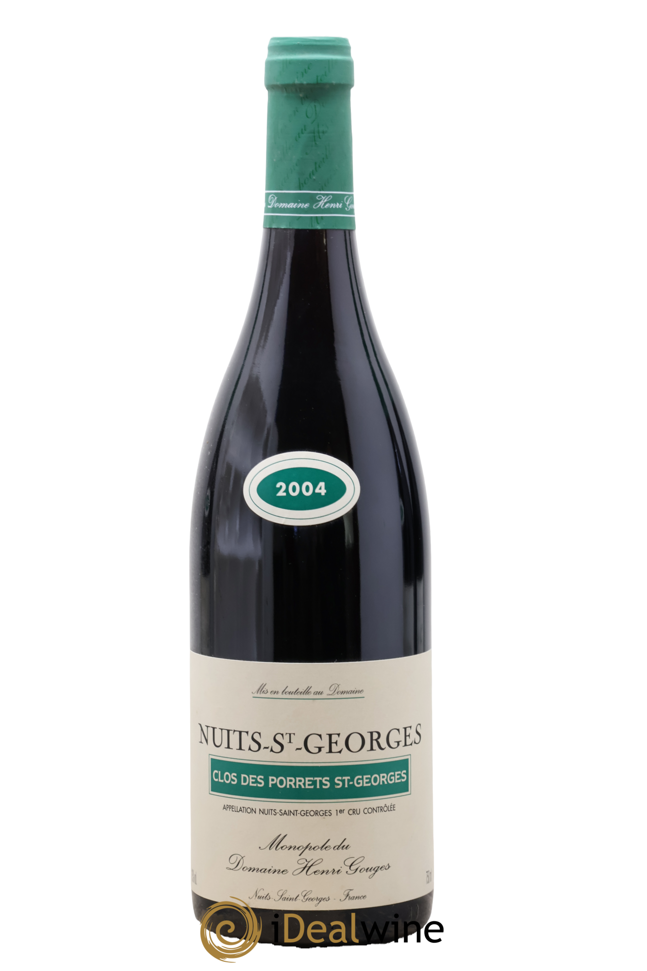 Nuits-Saint-Georges 1er Cru Clos des Porrets St Georges Henri Gouges 2004 - Lot de 1 bouteille - 0