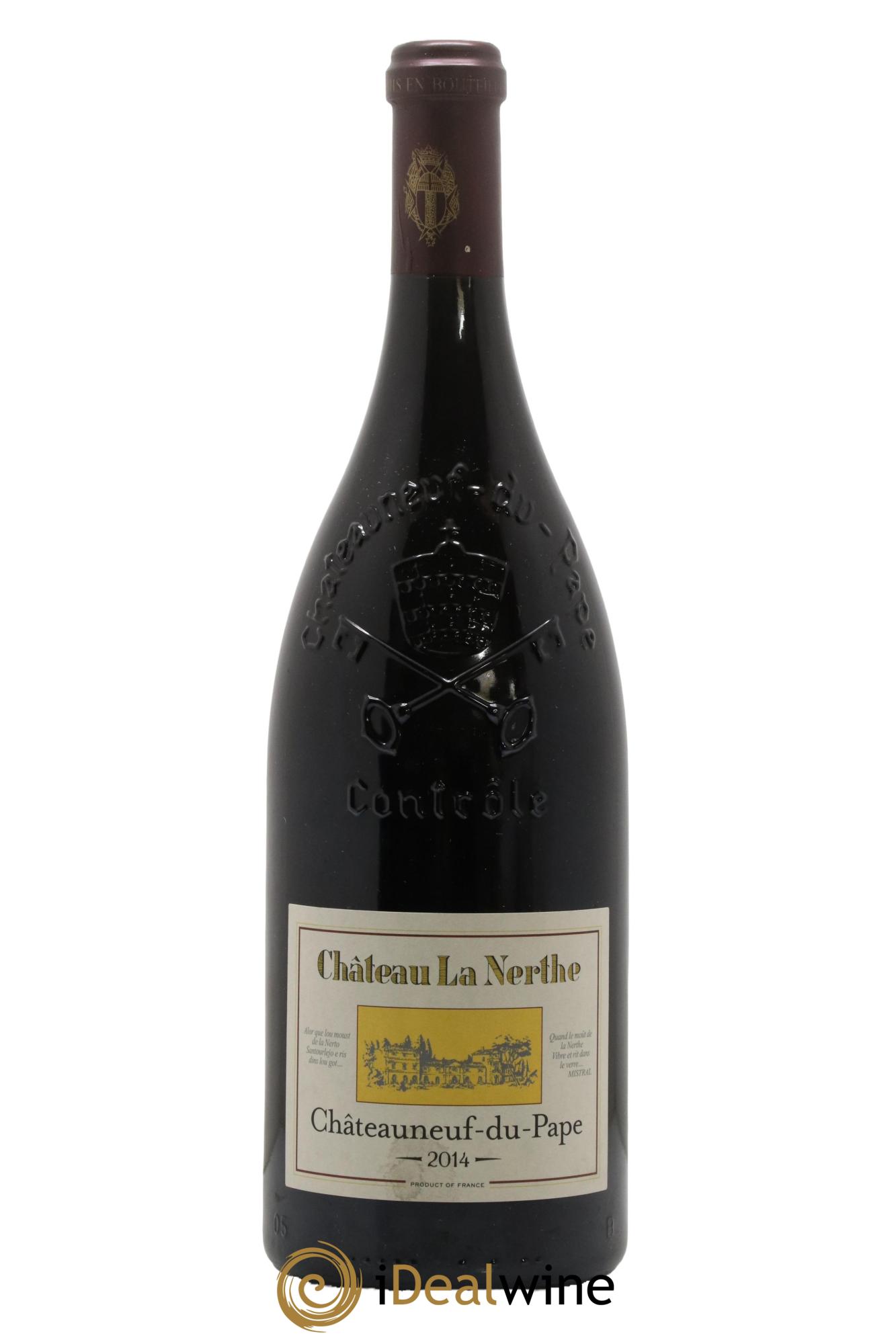 Châteauneuf-du-Pape Château la Nerthe Famille Richard 2014 - Lot de 1 magnum - 0