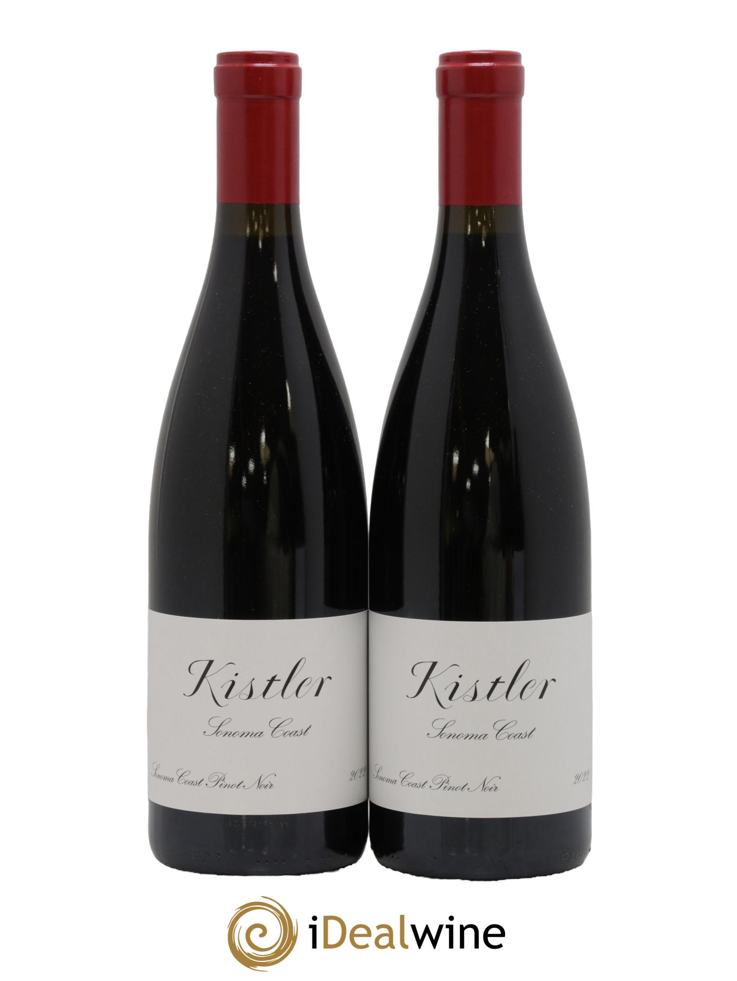 Sonoma Coast Pinot Noir Kistler 2022 - Lot de 2 bouteilles - 0