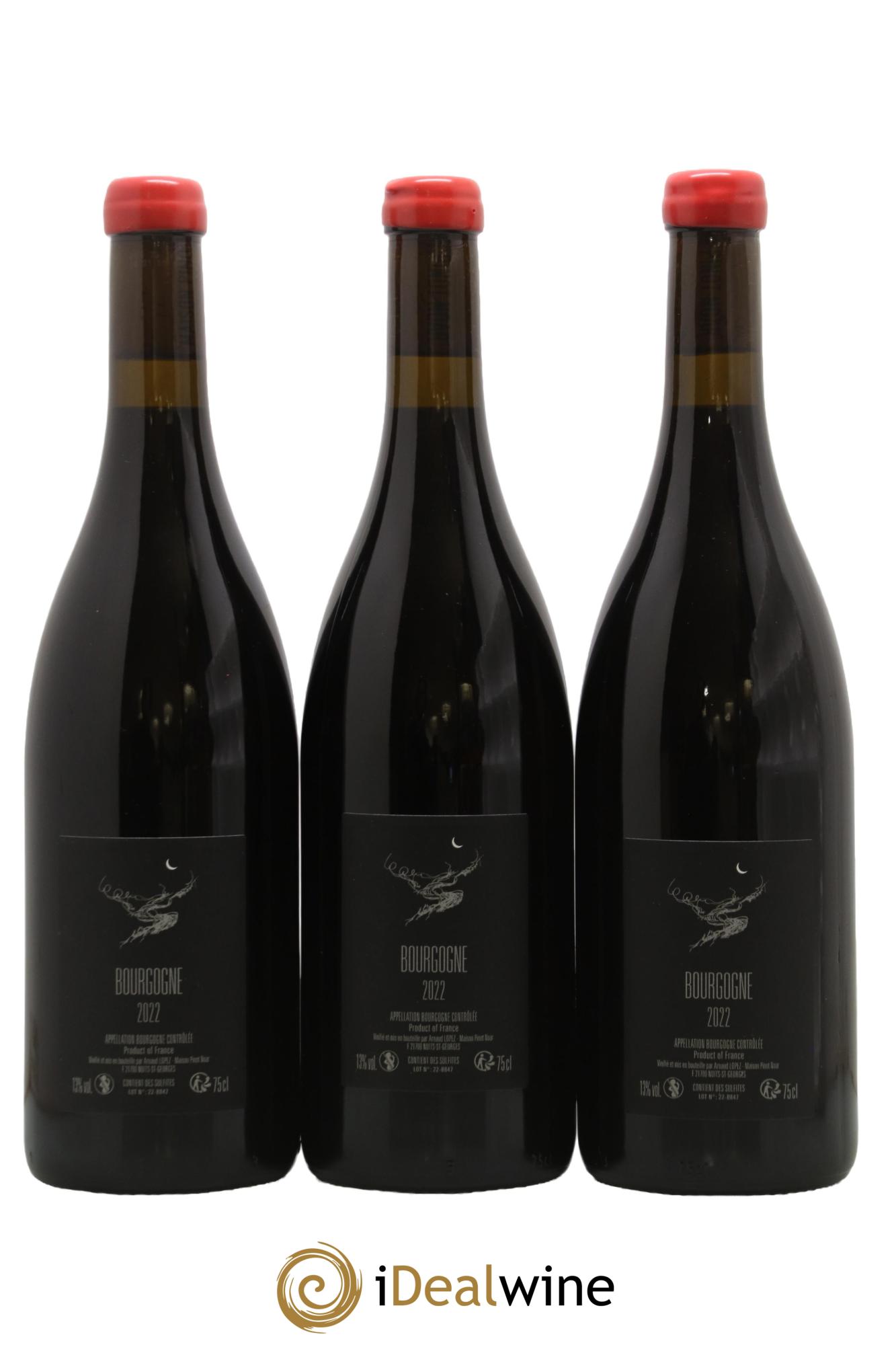 Bourgogne Lazaro Arnaud Lopez 2022 - Lot de 3 bouteilles - 1