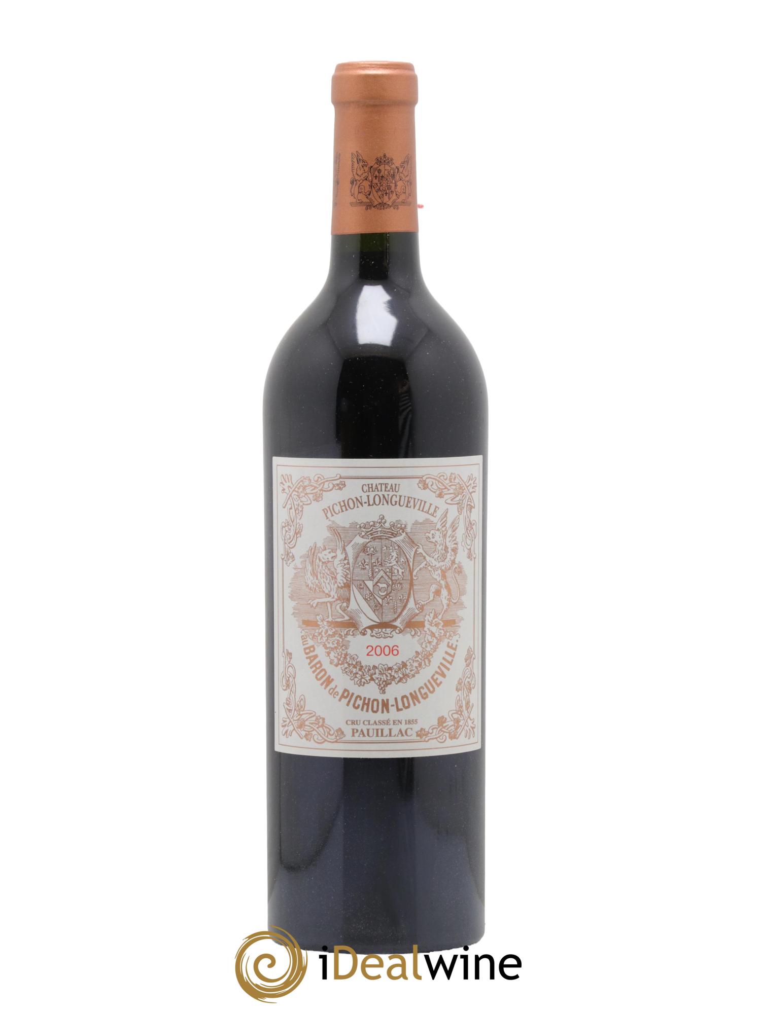 Pichon Longueville Baron 2ème Grand Cru Classé 2006 - Lot de 1 bouteille - 0