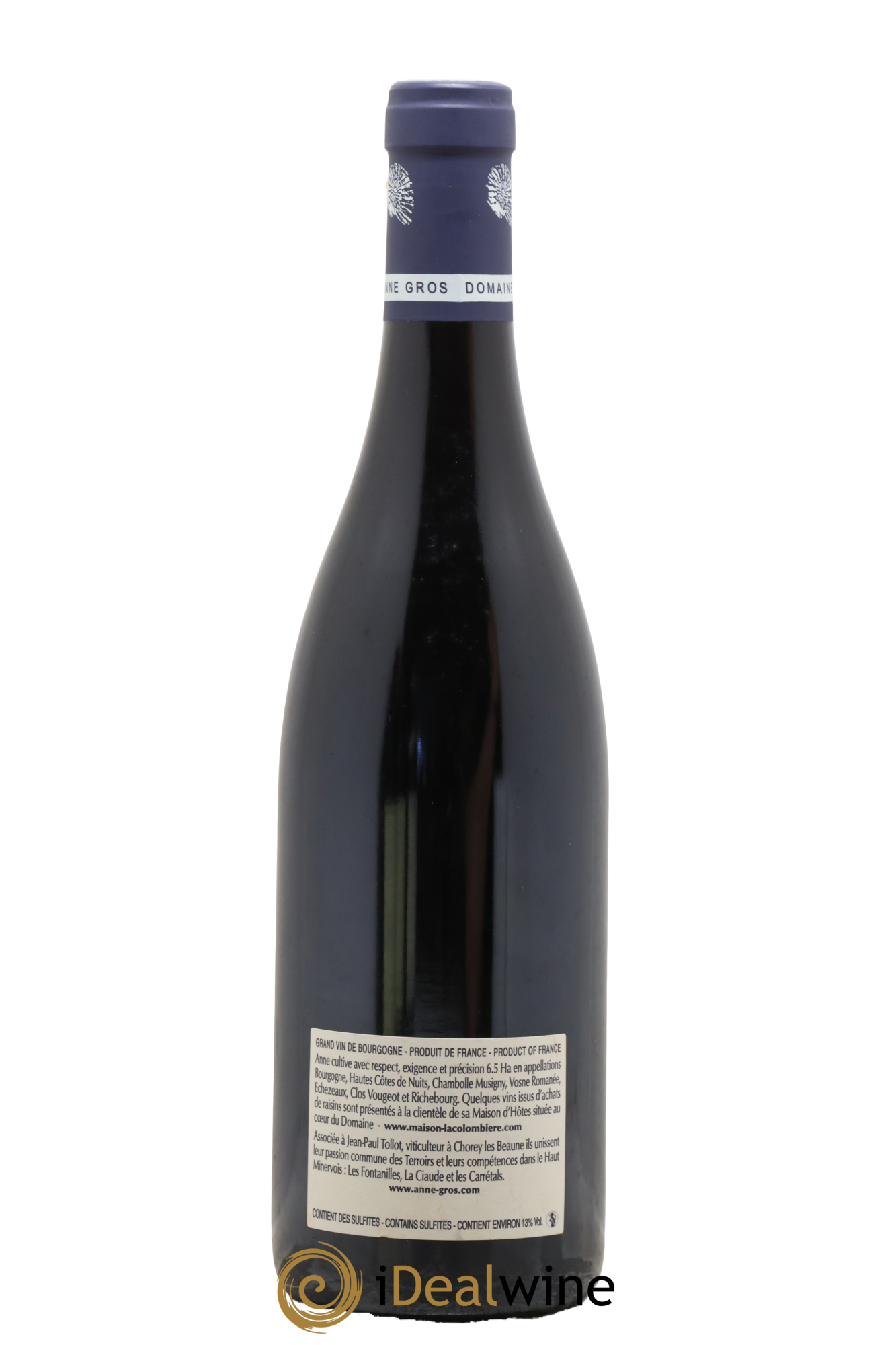 Clos de Vougeot Grand Cru Le Grand Maupertui Anne Gros 2009 - Posten von 1 Flasche - 1