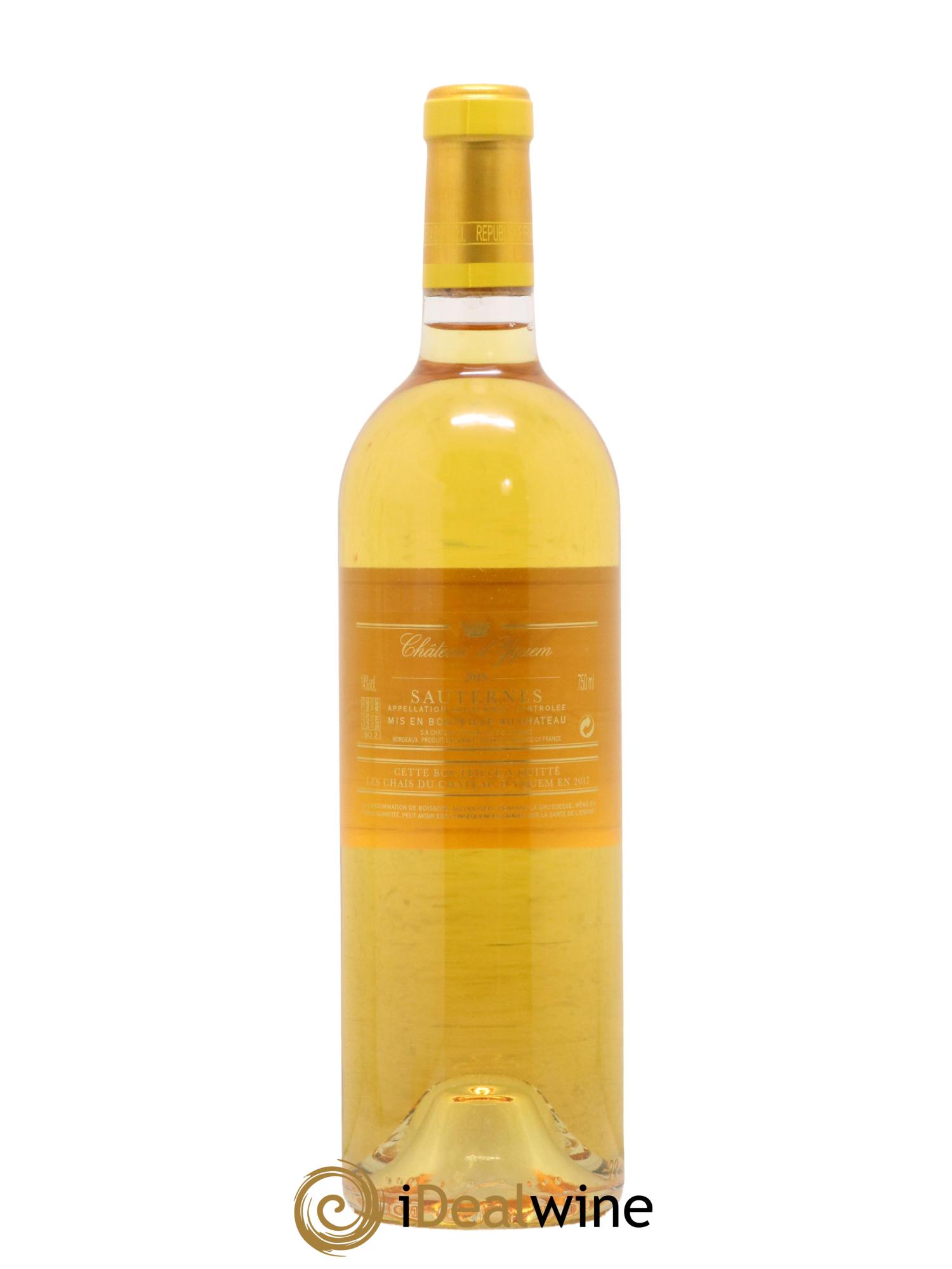 Château d' Yquem 1er Cru Classé Supérieur 2015 - Lotto di 1 bottiglia - 1