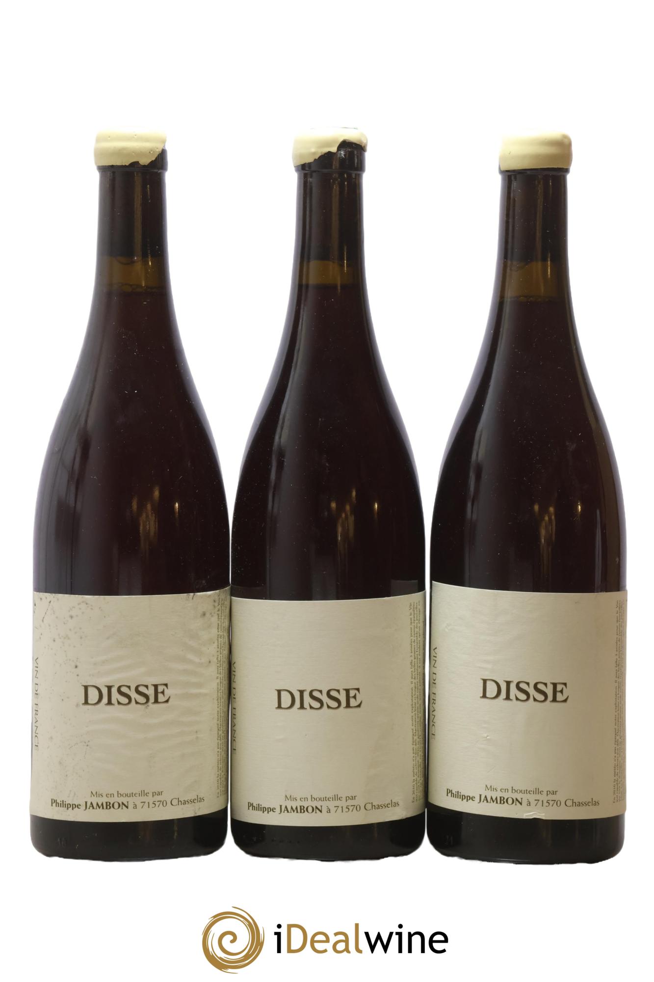 Vin de France Disse Philippe Jambon 2010 - Lot de 3 bouteilles - 0