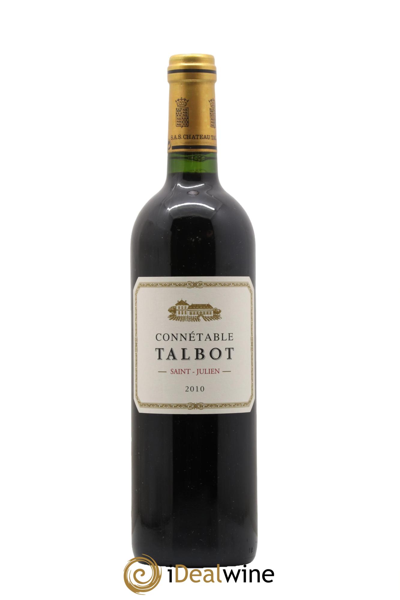 Connétable de Talbot Second Vin 2010 - Lot de 1 bouteille - 0