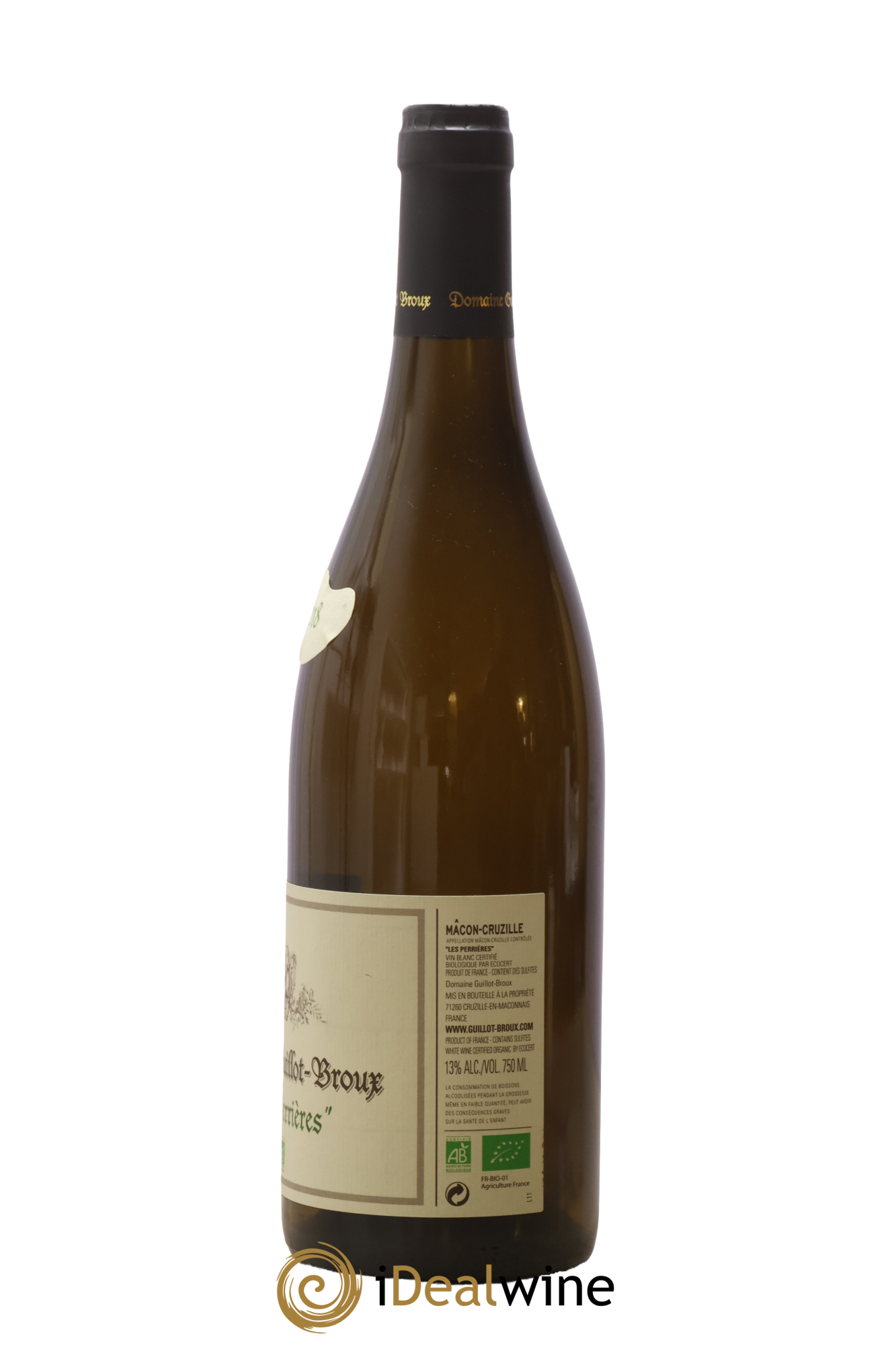 Mâcon-Cruzille Les Perrières Guillot-Broux (Domaine) 2018 - Lotto di 1 bottiglia - 1