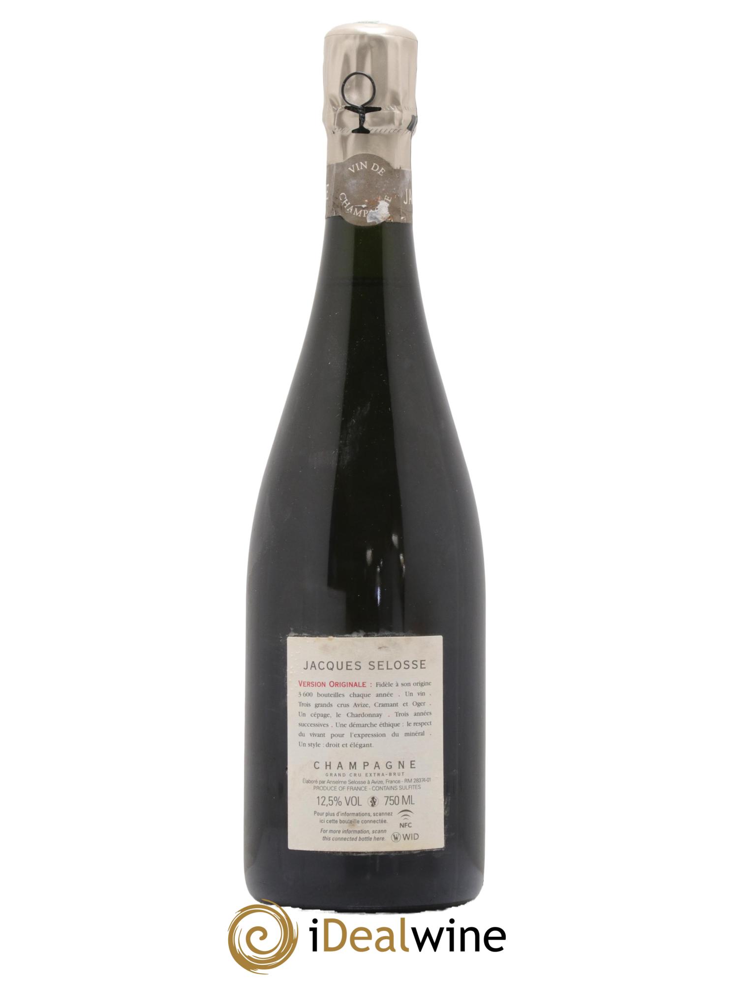 Version Originale Jacques Selosse - Lot of 1 bottle - 1