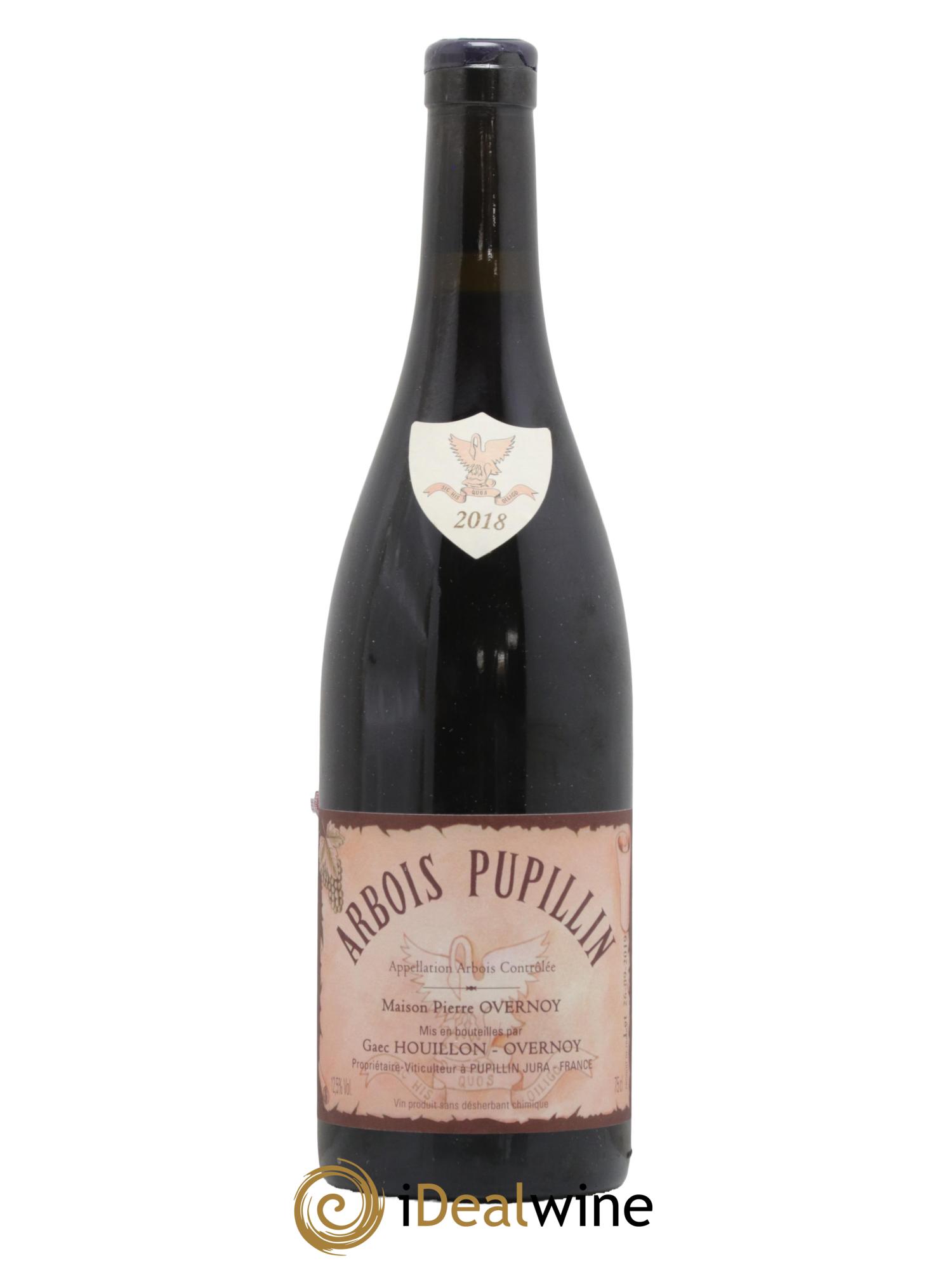 Arbois-Pupillin Ploussard Trousseau (cire violette) Overnoy-Houillon (Domaine) Arbois Pupillin Domaine Pierre Overnoy 2018 - Lot de 1 bouteille - 0