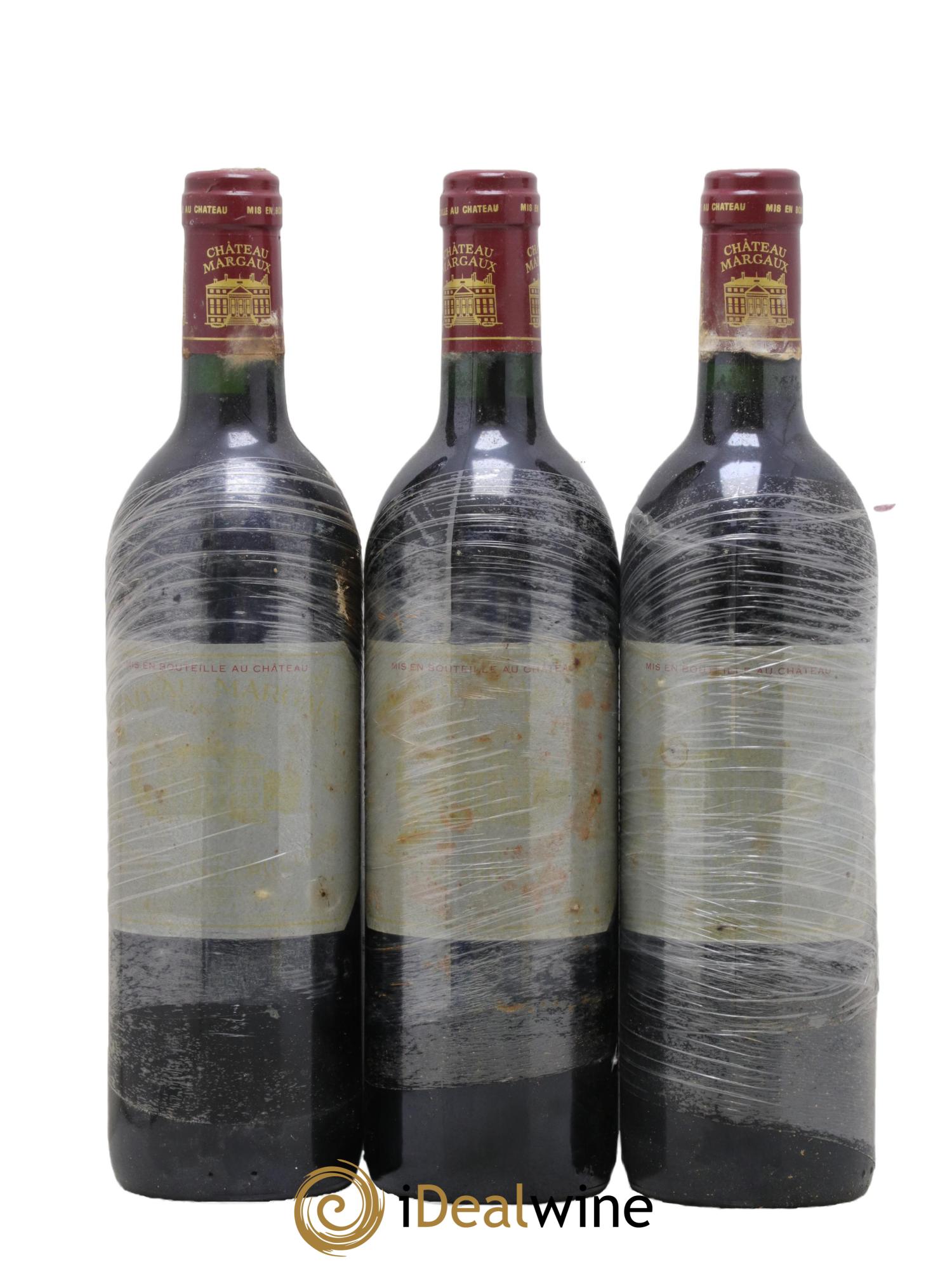 Château Margaux 1er Grand Cru Classé 1986 - Lot of 3 bottles - 0